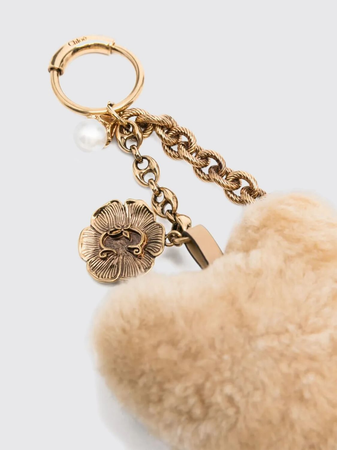 CHLOÉ LLAVERO: Llavero mujer ChloÉ, Beige - Img 2