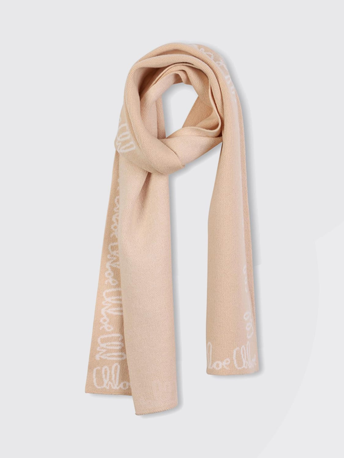CHLOÉ SCARF: Scarf kids ChloÉ, Pink - Img 2