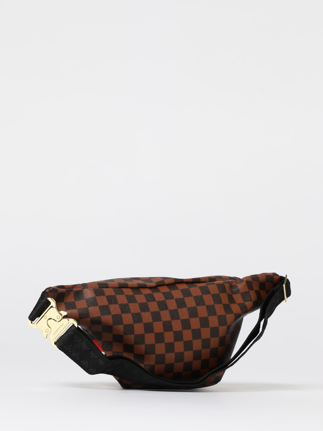 SPRAYGROUND MARSUPIO: Marsupio Dripping Sharks In Paris Sprayground in pelle sintetica saffiano, Fantasia - Img 2