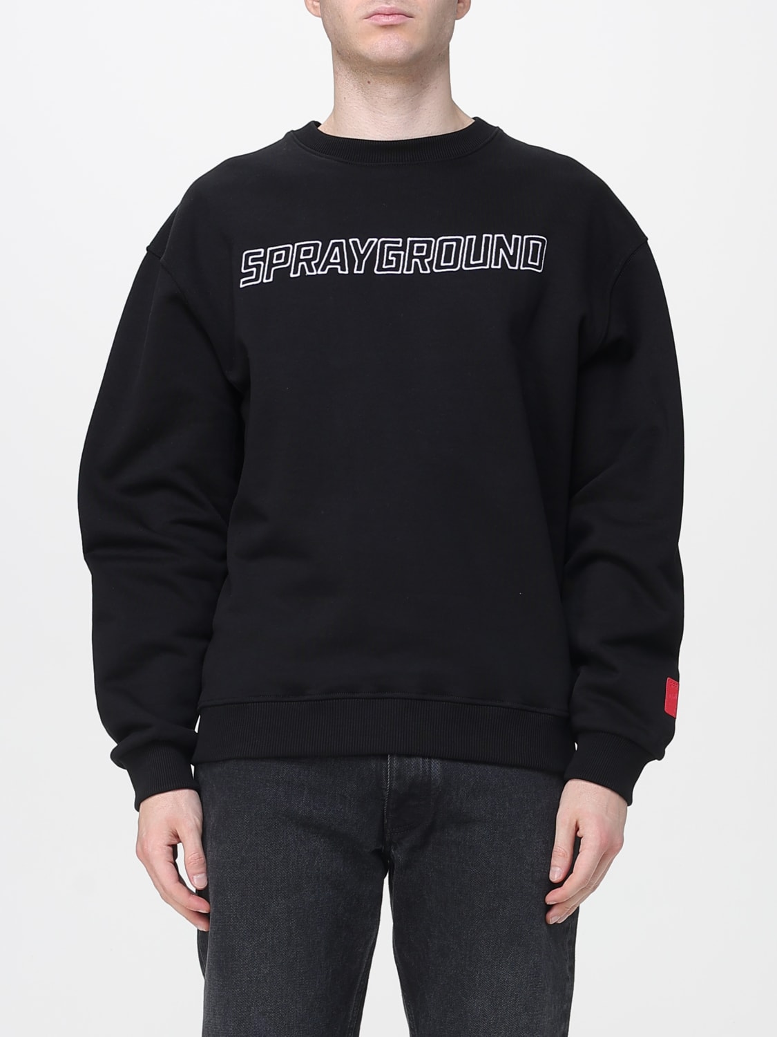 SPRAYGROUND SWEATSHIRT: Sweatshirt men Sprayground, Black - Img 1