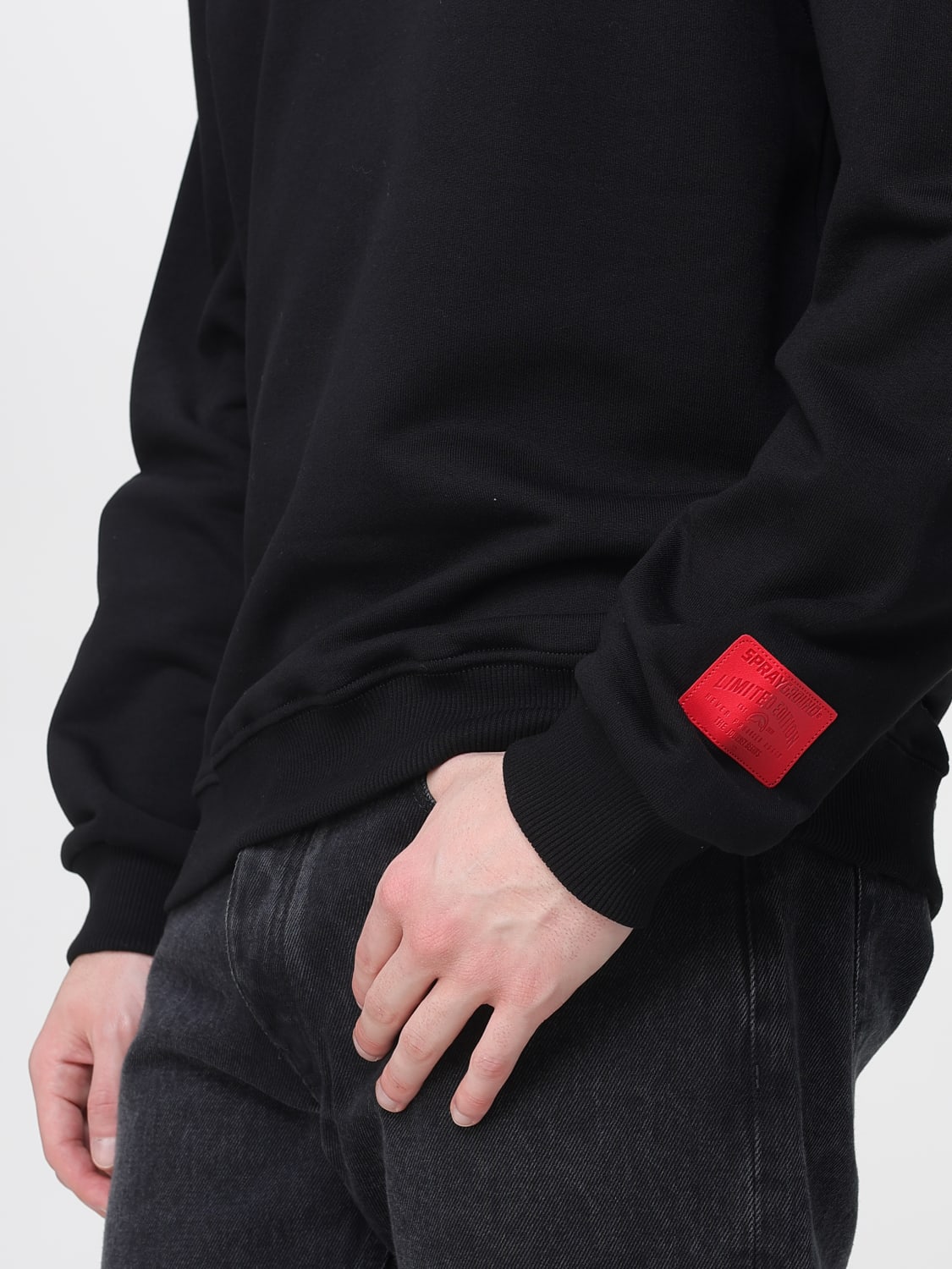 SPRAYGROUND SWEATSHIRT: Sweatshirt men Sprayground, Black - Img 3