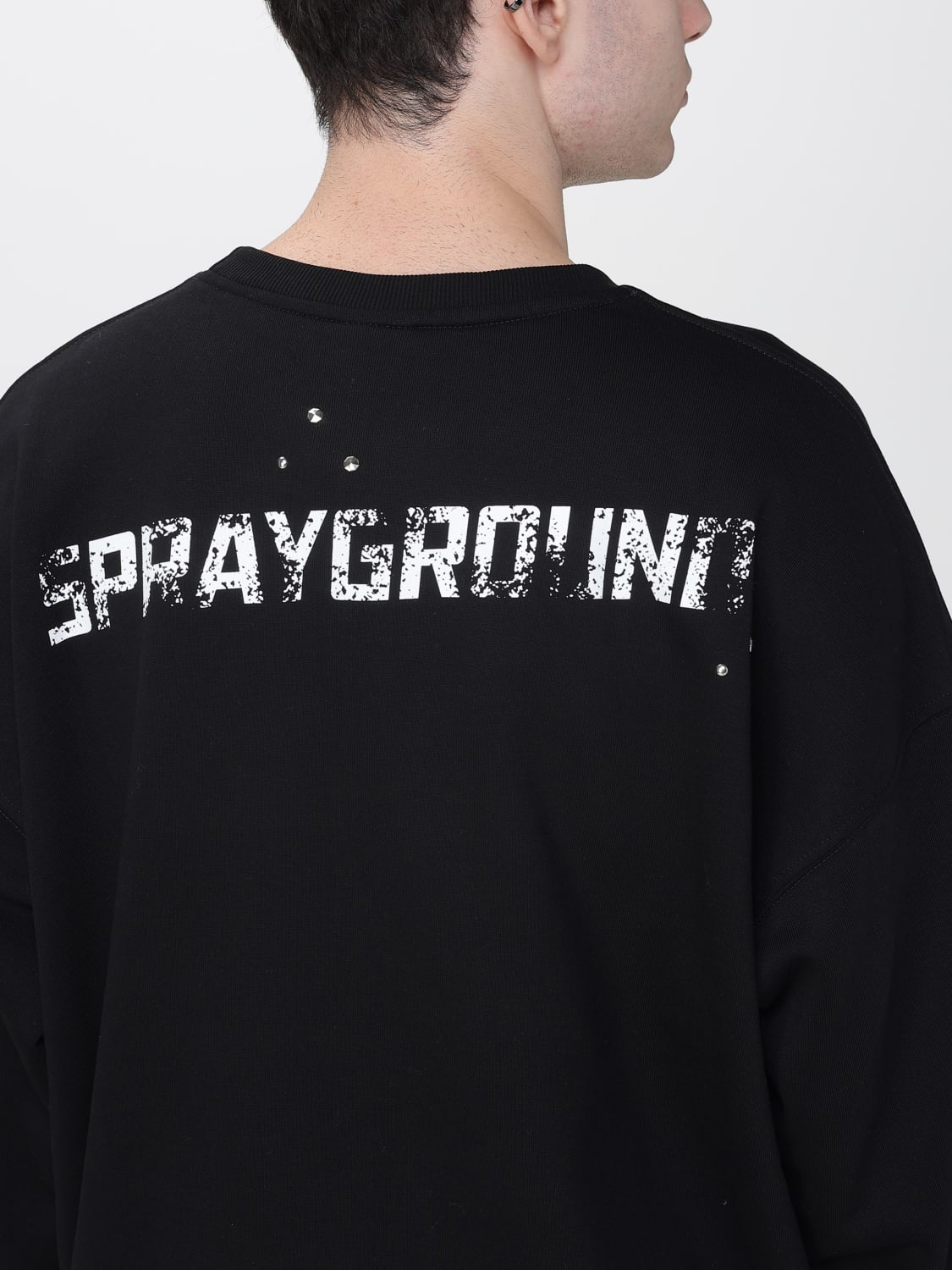 SPRAYGROUND SWEATSHIRT: Sweatshirt herren Sprayground, Schwarz - Img 3