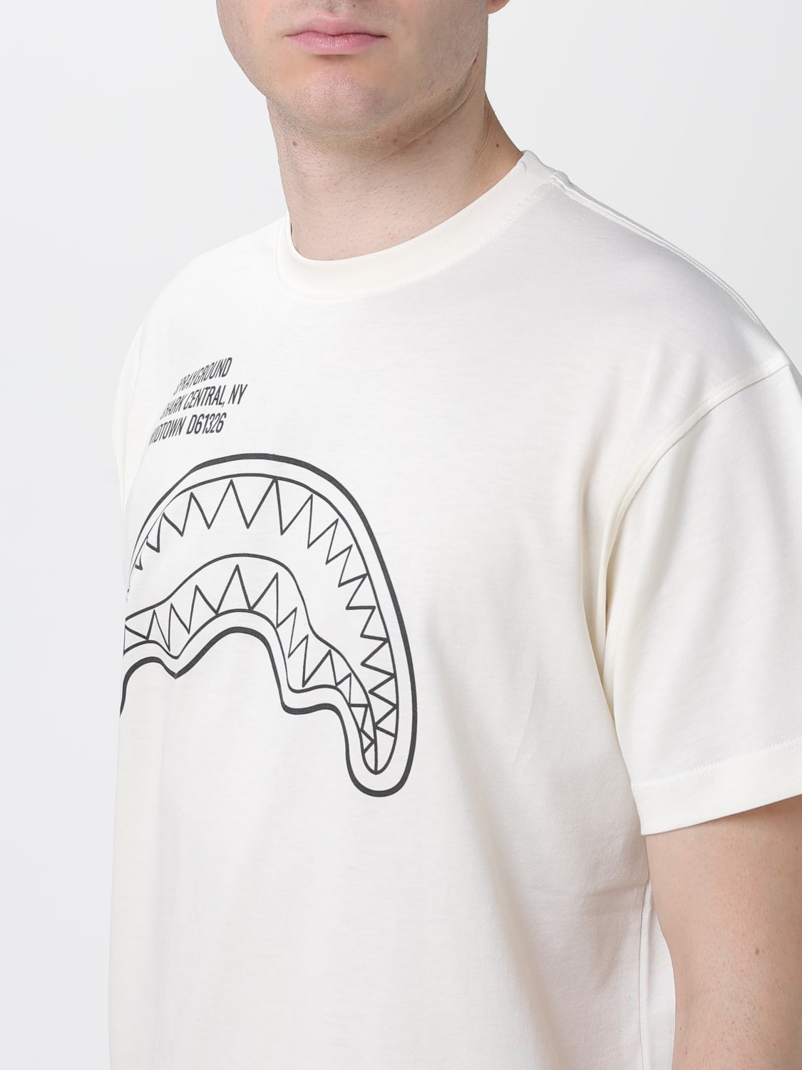 SPRAYGROUND T-SHIRT: T-shirt men Sprayground, White - Img 3