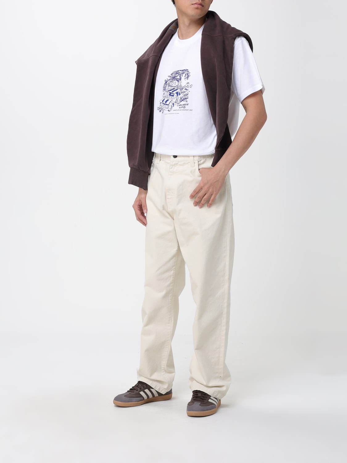 CARHARTT WIP SWEATSHIRT: Sweater men Carhartt Wip, Burgundy - Img 2