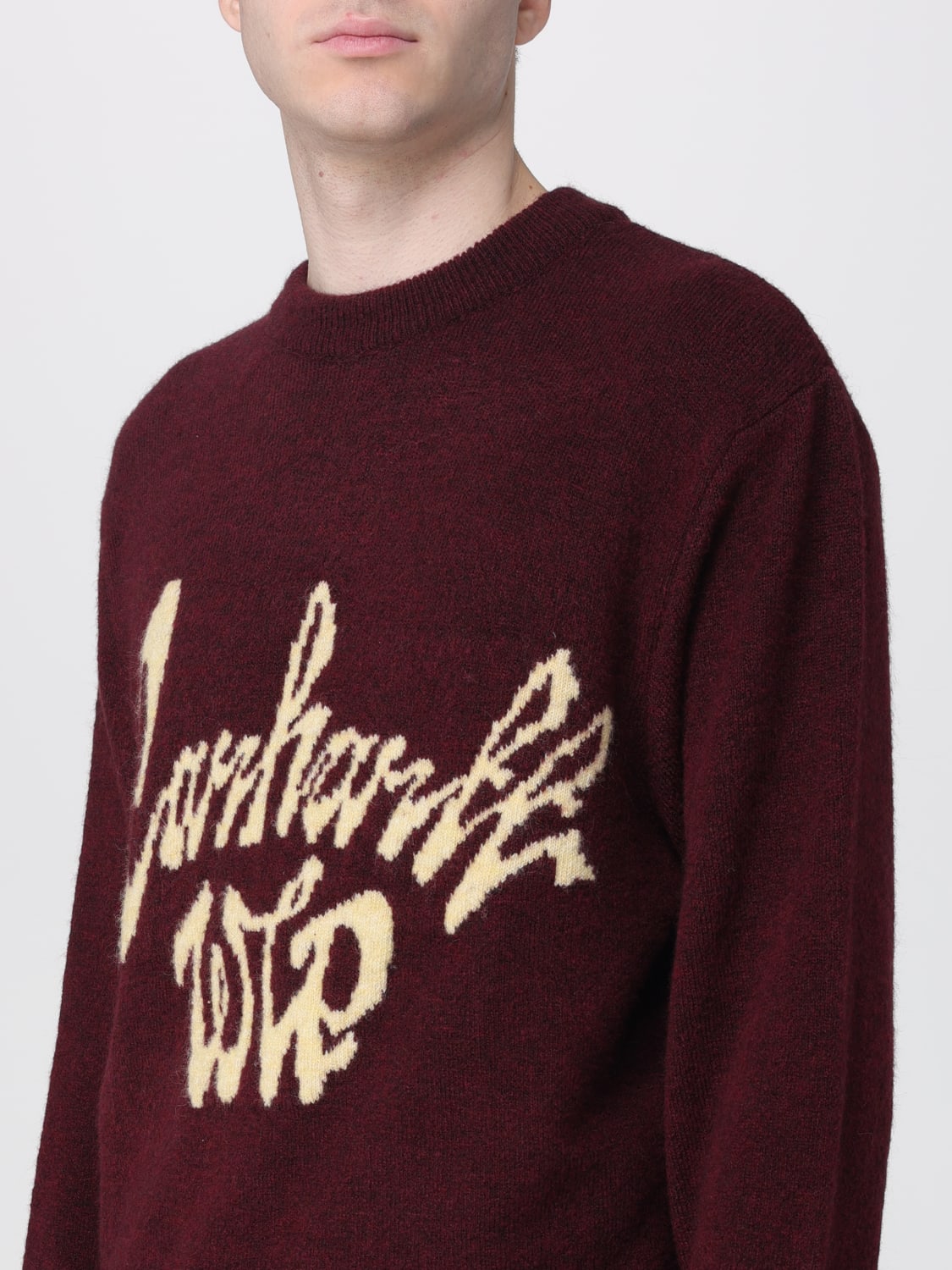 CARHARTT WIP PULL: Pull homme Carhartt Wip, Bordeaux - Img 3