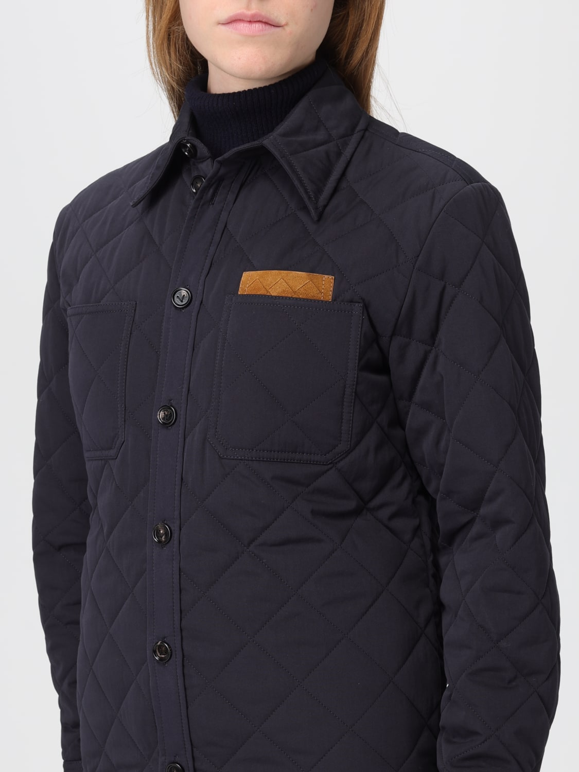 BOTTEGA VENETA JACKET: Blazer woman Bottega Veneta, Blue - Img 5