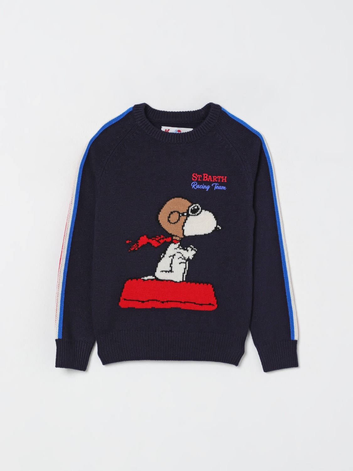 MC2 SAINT BARTH JERSEY: Jersey niños Mc2 Saint Barth, Azul Oscuro - Img 1