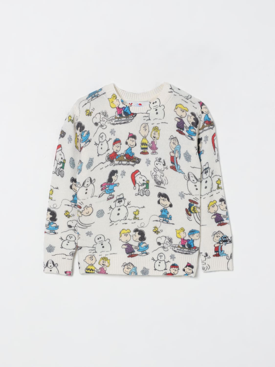 MC2 SAINT BARTH SWEATER: Sweater kids Mc2 Saint Barth, White - Img 1