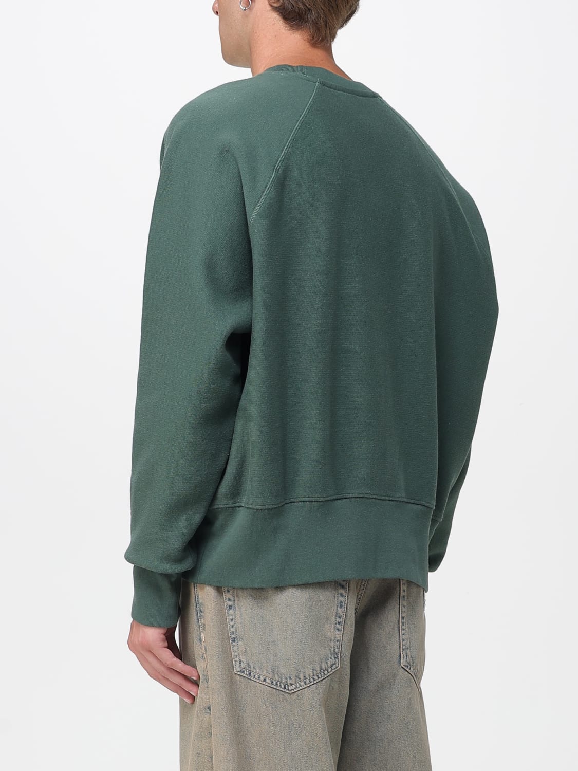 CHAMPION 卫衣: 毛衣 男士 Champion, 绿色 - Img 3