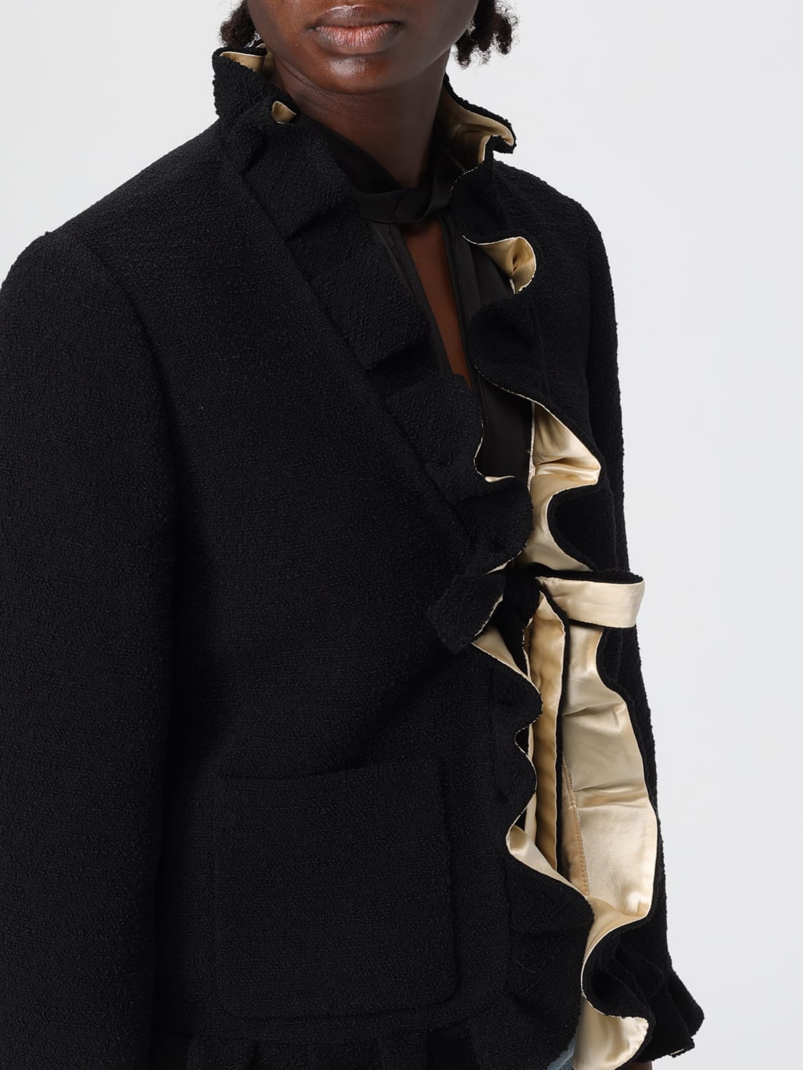 VALENTINO JACKET: Blazer woman Valentino, Black - Img 5