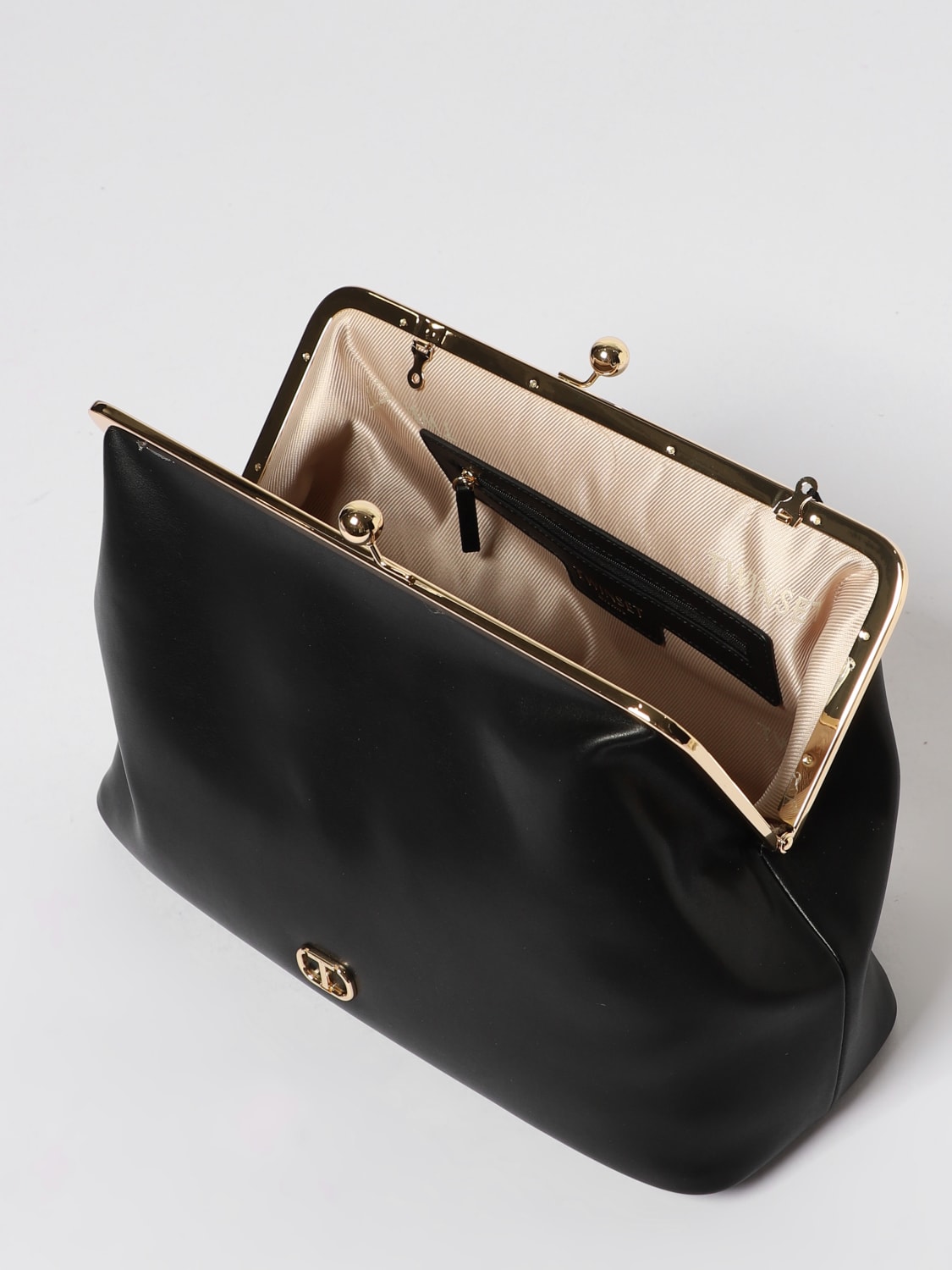 TWINSET HANDBAG: Handbag woman Twinset, Black - Img 3