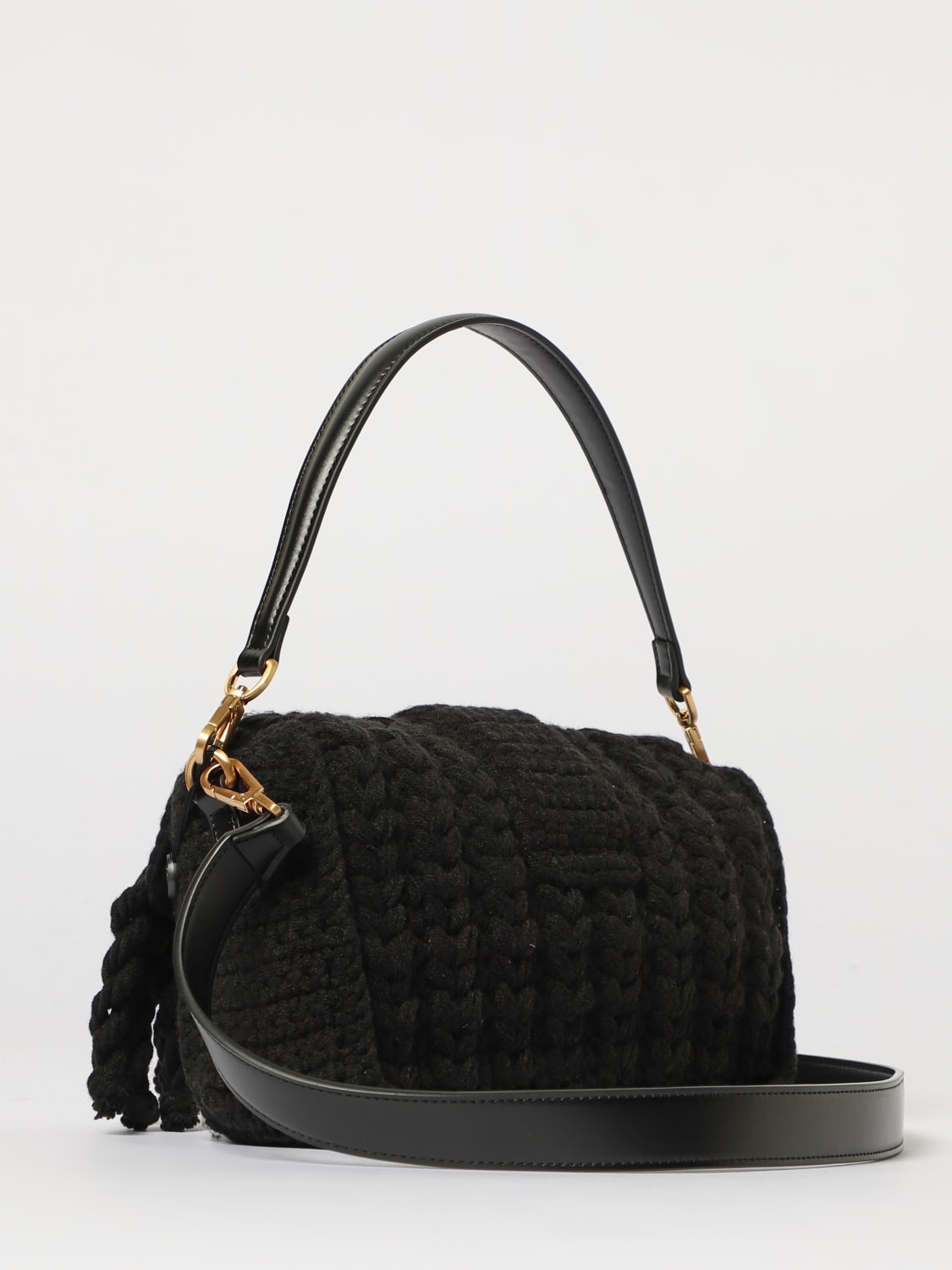 TWINSET SCHULTERTASCHE: Schultertasche damen Twinset, Schwarz - Img 2