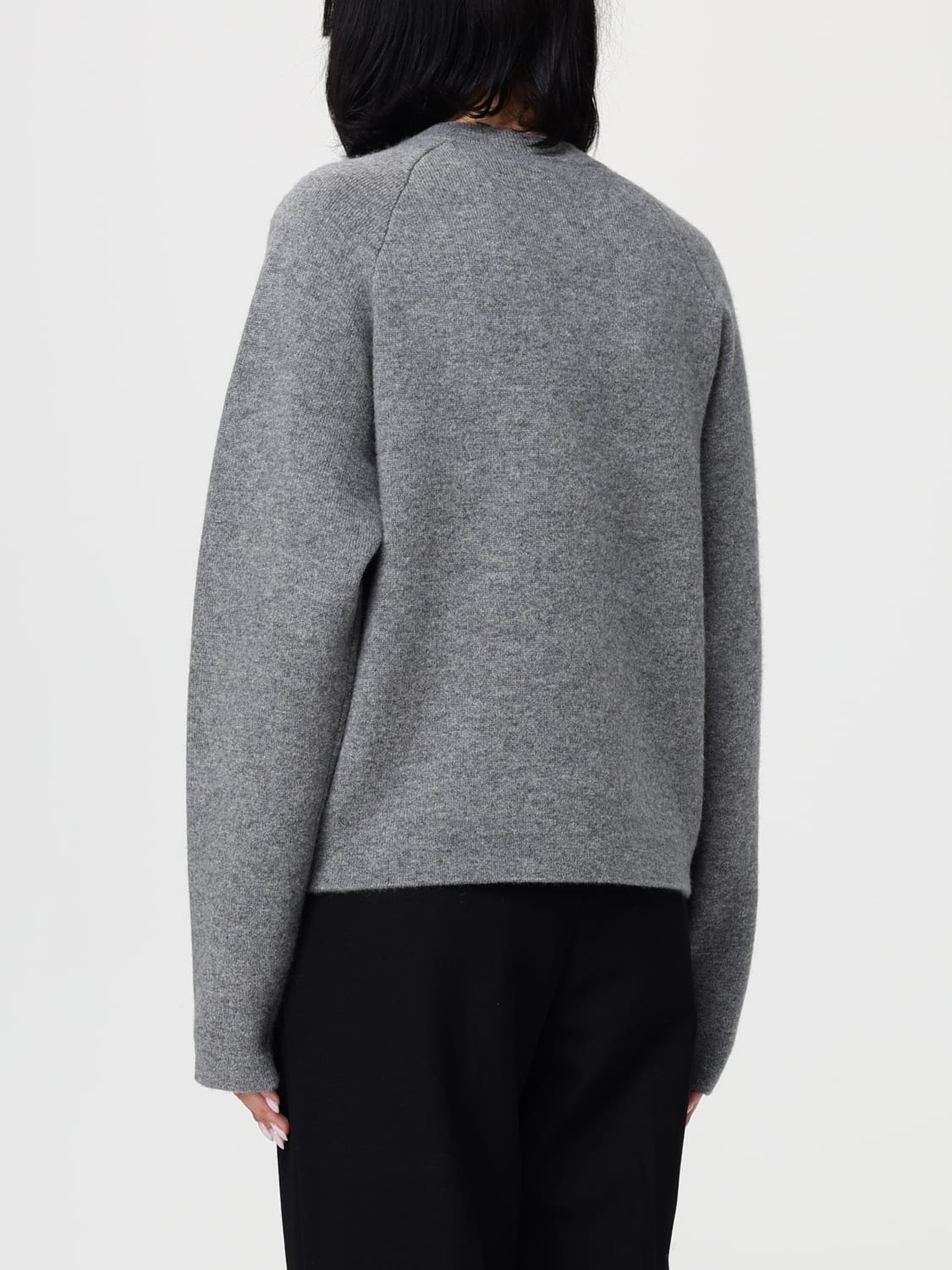 TOTEME SWEATER: Cardigan woman Toteme, Grey - Img 3