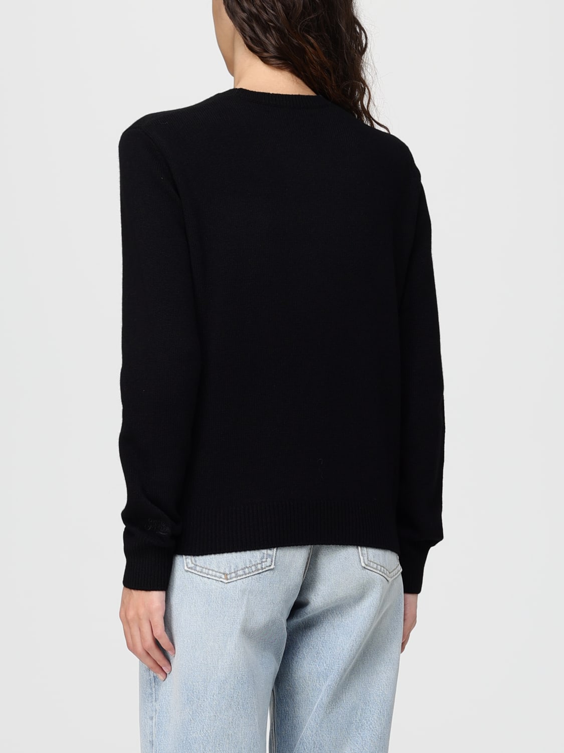 MC2 SAINT BARTH SWEATER: Sweater woman Mc2 Saint Barth, Black - Img 2