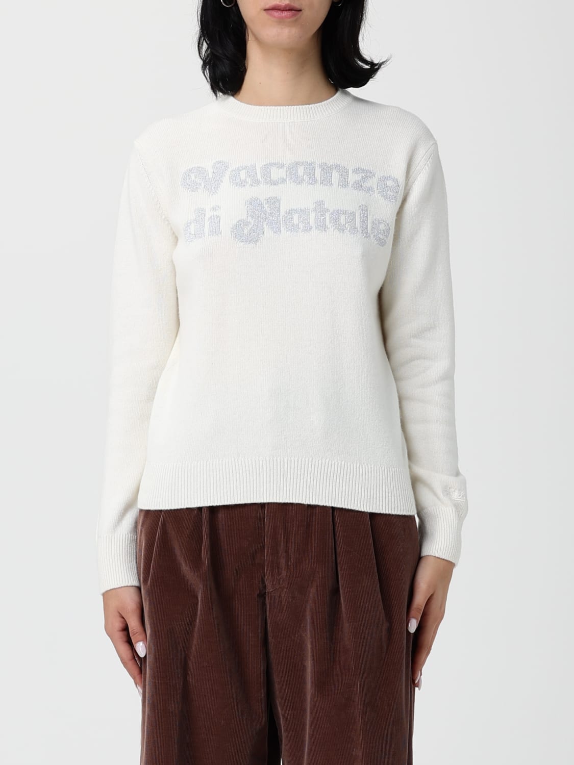 MC2 SAINT BARTH SWEATER: Sweater woman Mc2 Saint Barth, White - Img 1