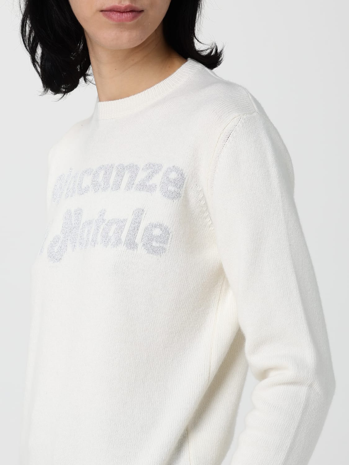 MC2 SAINT BARTH SWEATER: Sweater woman Mc2 Saint Barth, White - Img 3