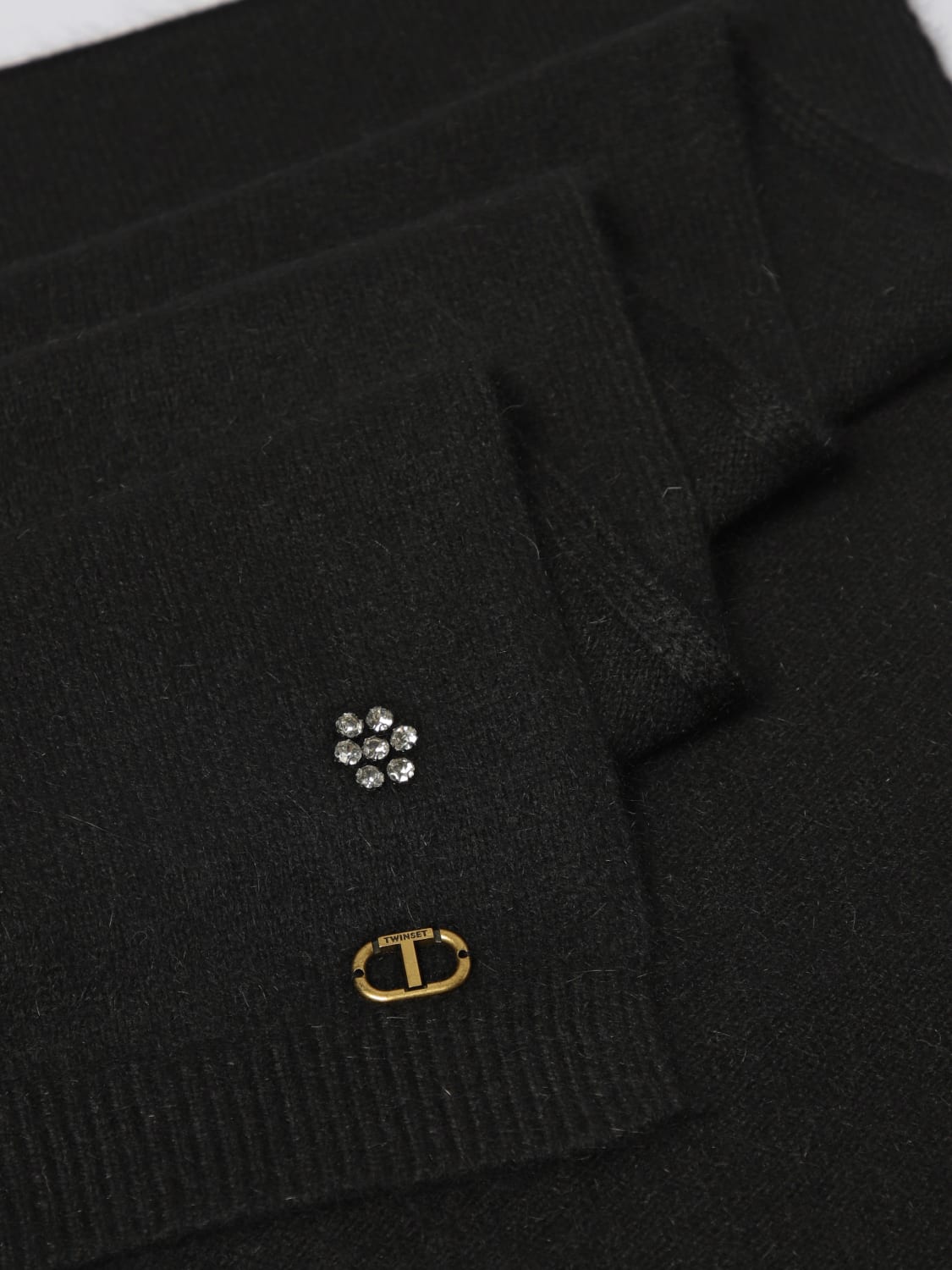 TWINSET SCARF: Scarf woman Twinset, Black - Img 3