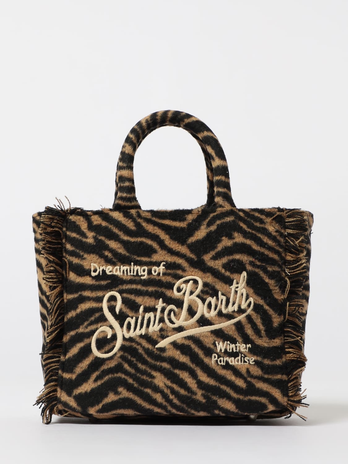 MC2 SAINT BARTH MINI SAC: Sac à main femme Mc2 Saint Barth, Marron - Img 1