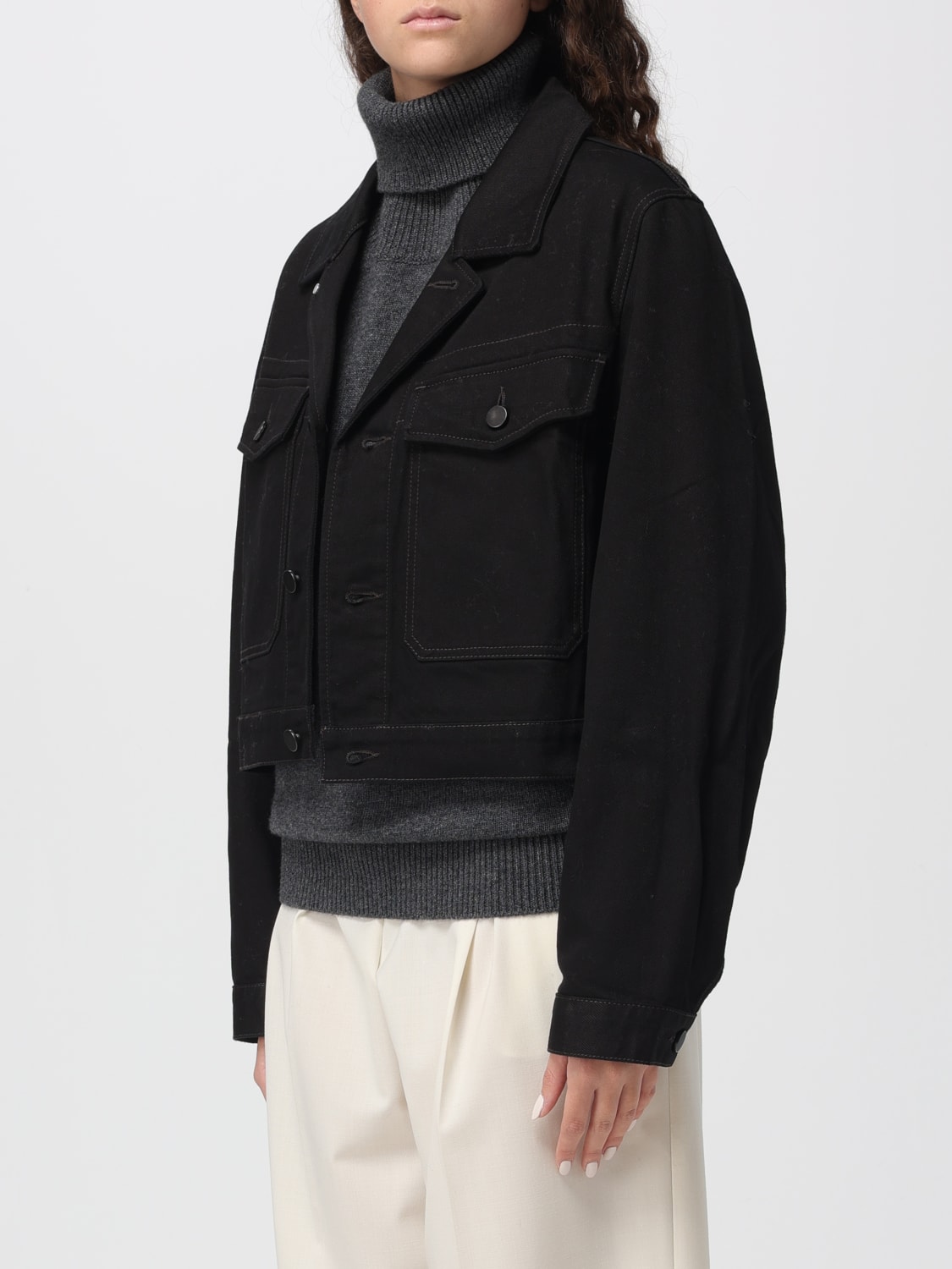 LEMAIRE JACKET: Jacket woman Lemaire, Black - Img 4