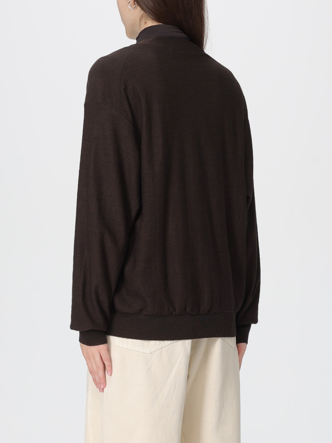 LEMAIRE セーター: カーディガン レディース Lemaire, ブラウン - Img 3