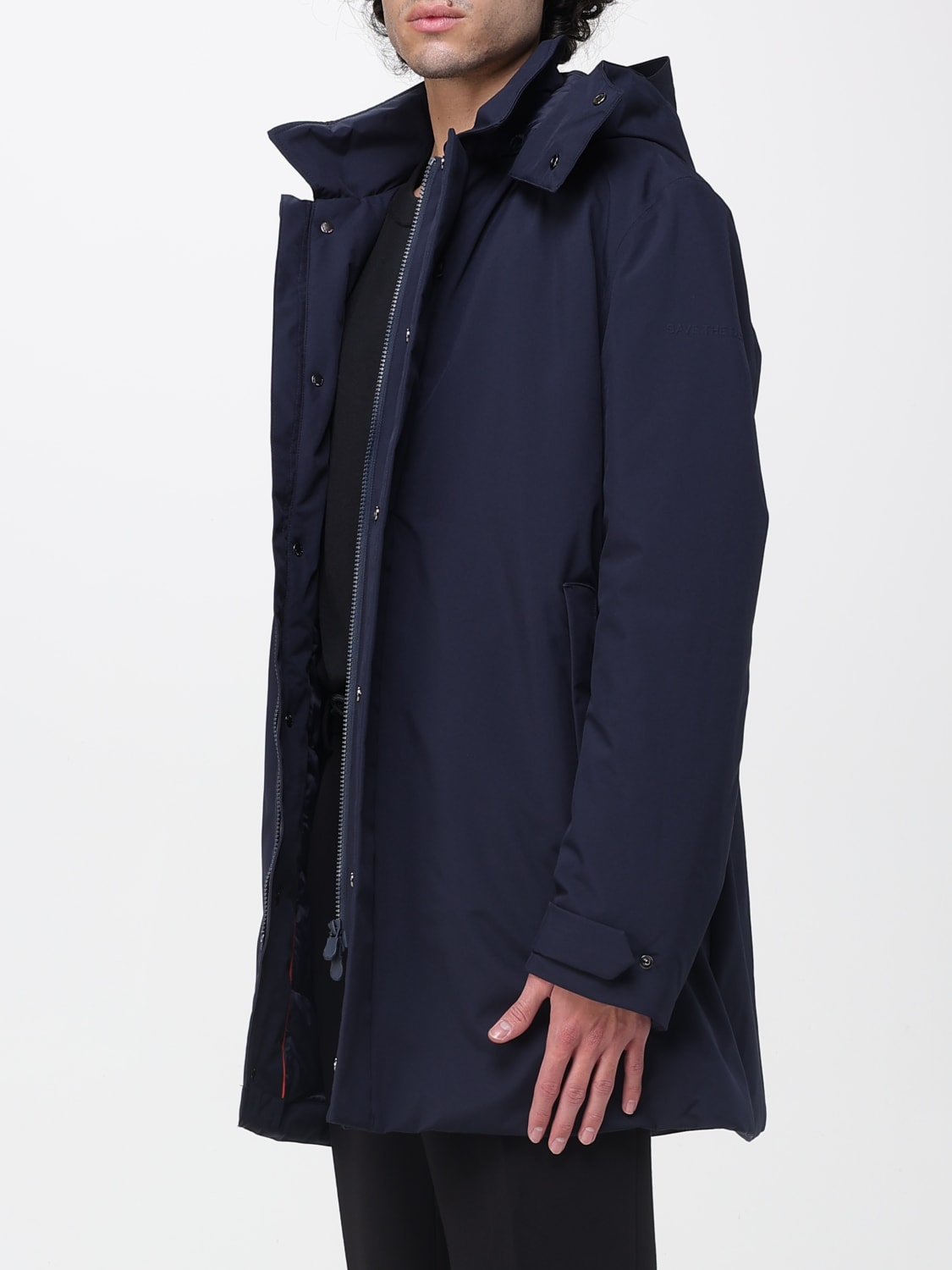 SAVE THE DUCK COAT: Coat men Save The Duck, Blue - Img 3