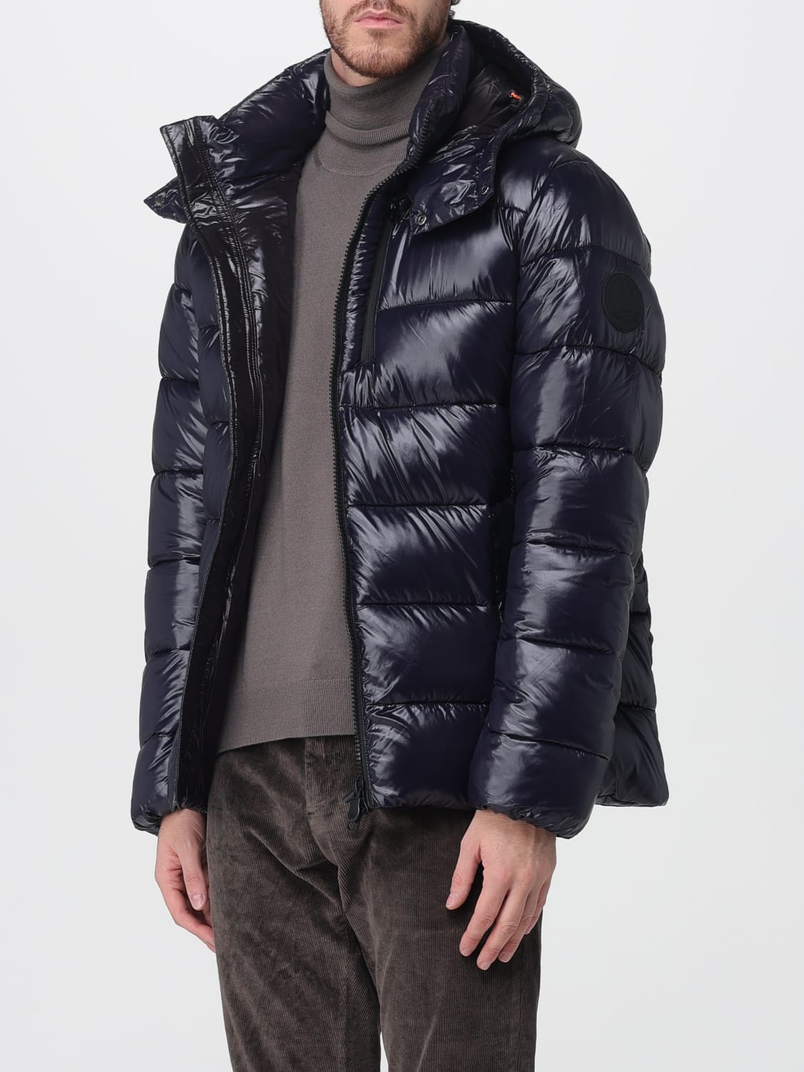 SAVE THE DUCK JACKE: Blazer herren Save The Duck, Blau - Img 3