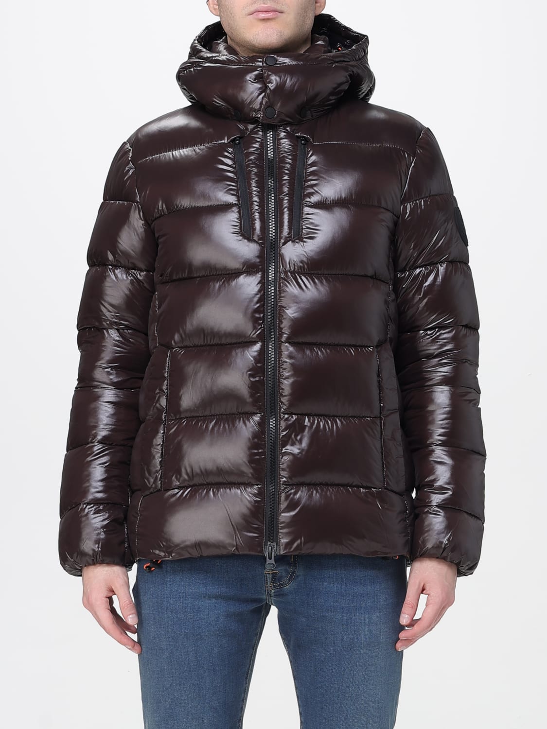 SAVE THE DUCK JACKE: Blazer herren Save The Duck, Braun - Img 1