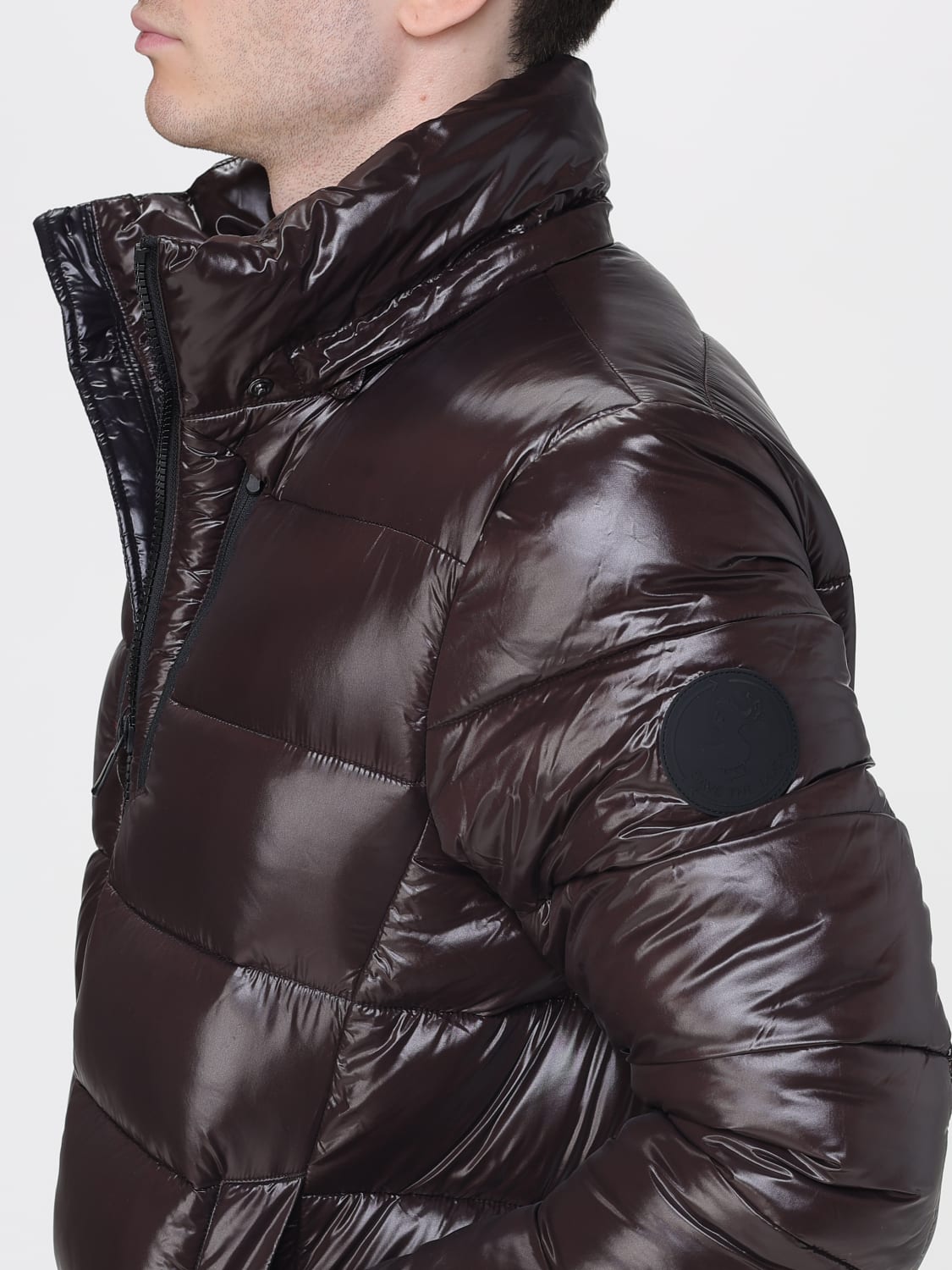 SAVE THE DUCK JACKE: Blazer herren Save The Duck, Braun - Img 4