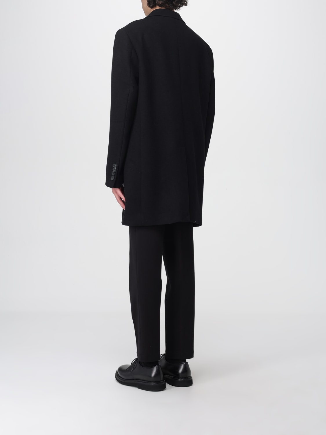 MANUEL RITZ COAT: Coat men Manuel Ritz, Black - Img 2