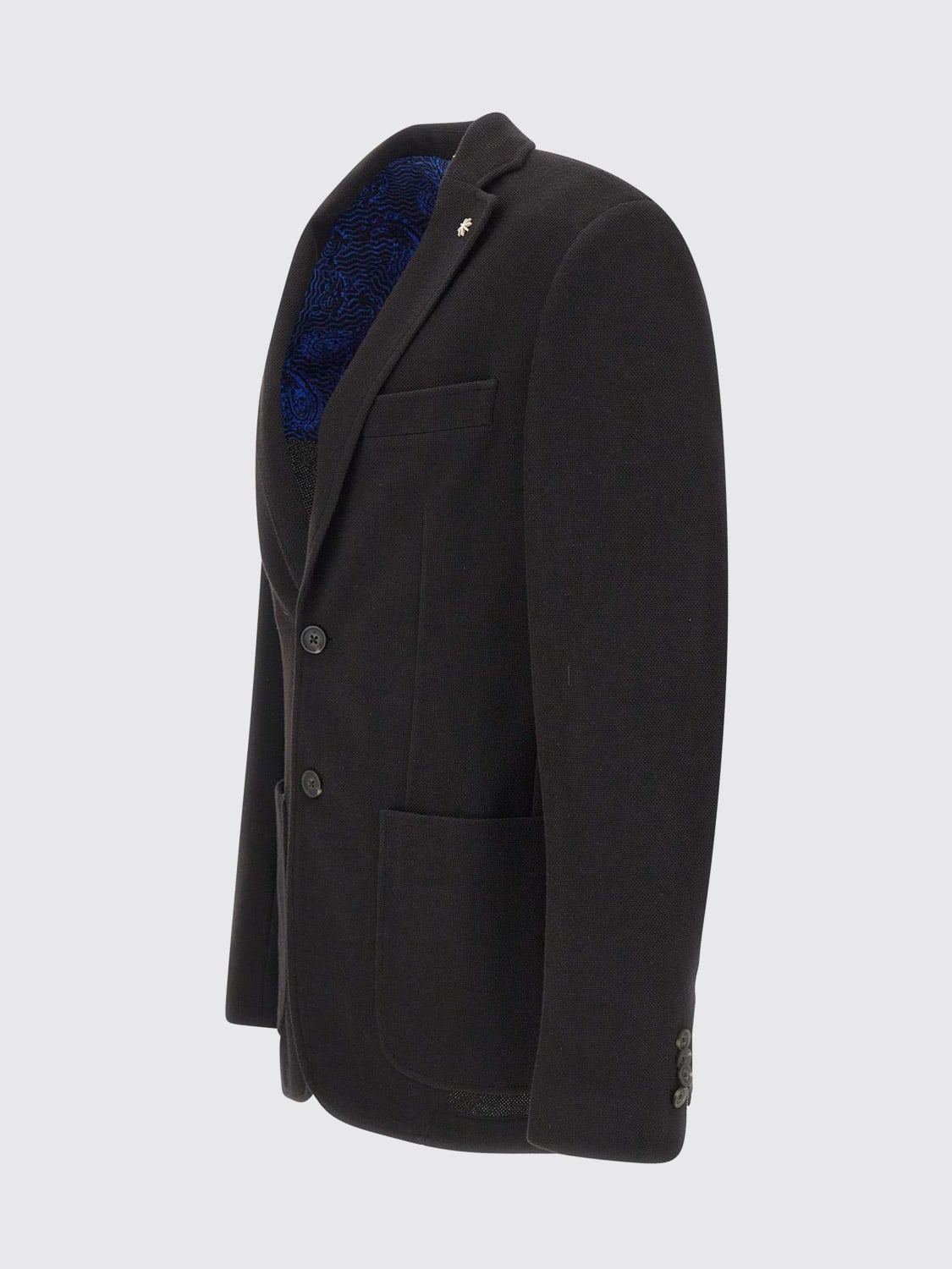 MANUEL RITZ CHAQUETA: Americana hombre Manuel Ritz, Negro - Img 4