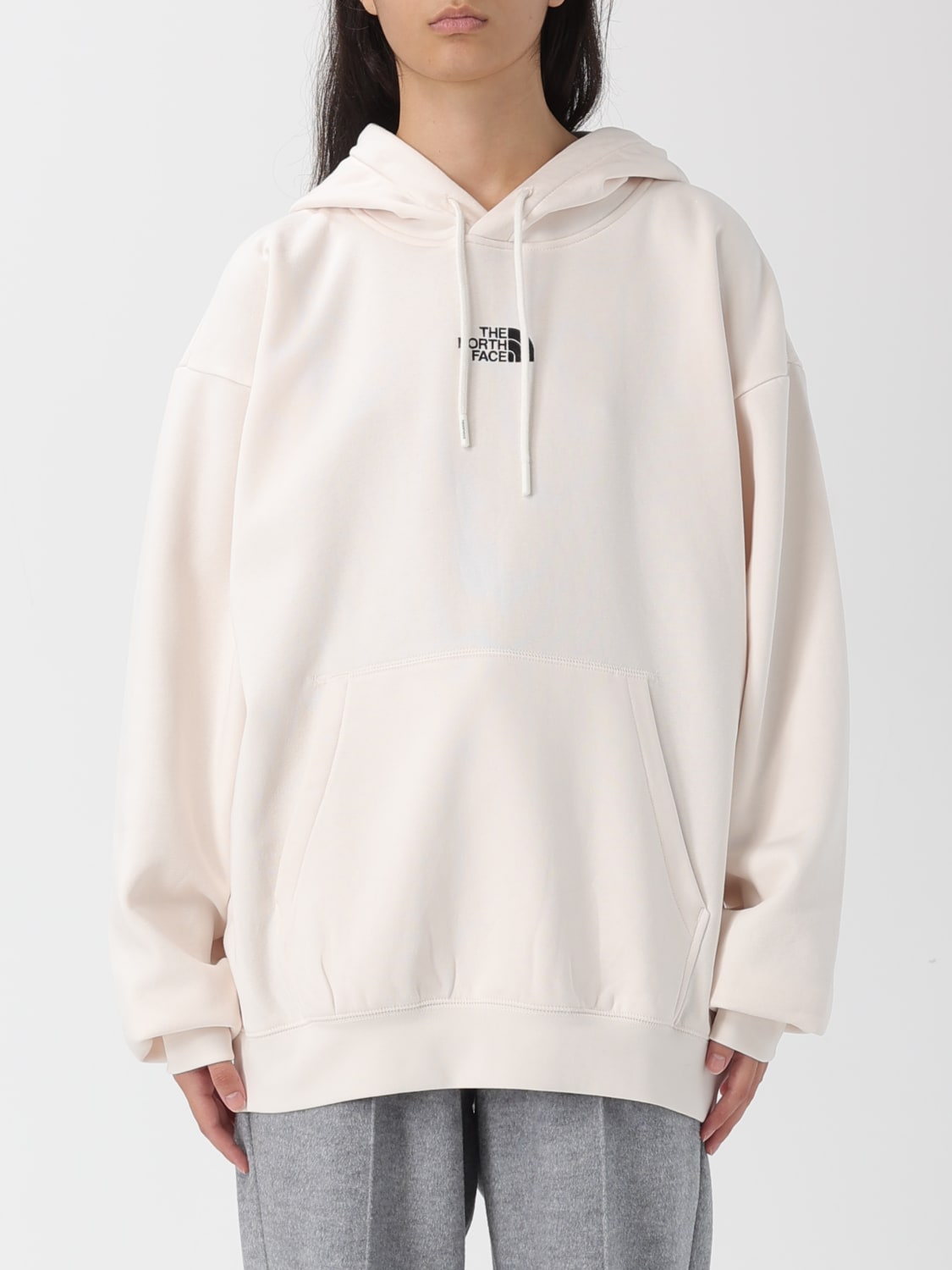 THE NORTH FACE SWEATSHIRT: Sweater woman The North Face, White - Img 1