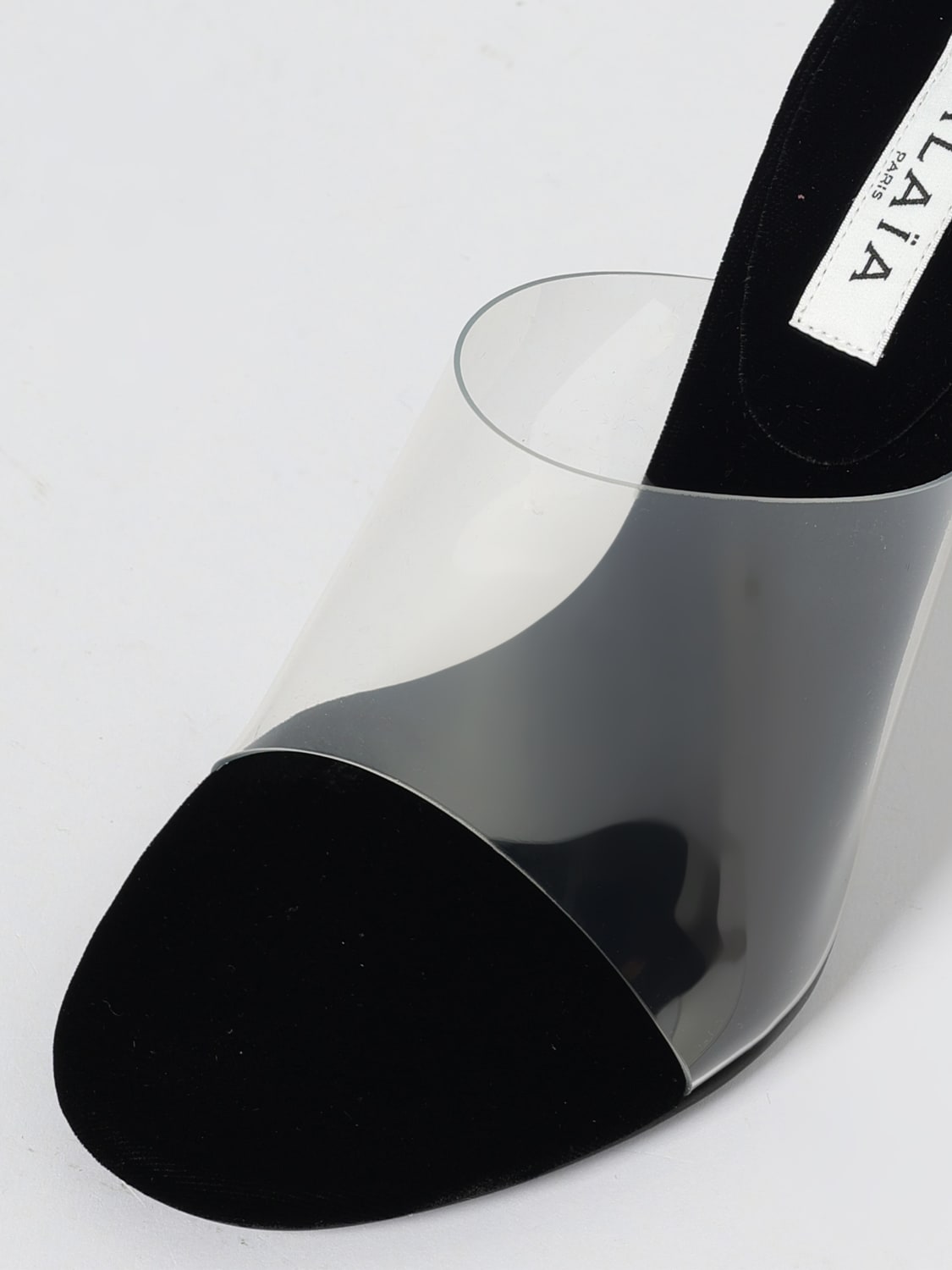 ALAÏA HEELED SANDAL: Shoes woman AlaÏa, Burgundy - Img 4