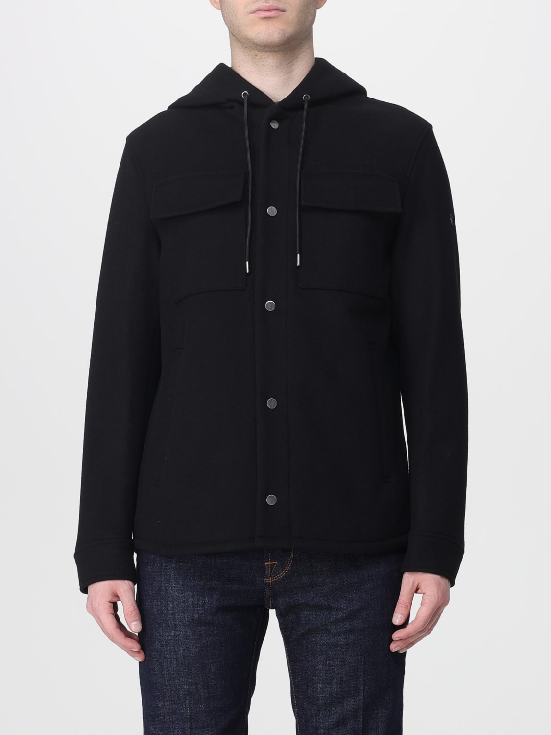 MANUEL RITZ JACKET: Blazer men Manuel Ritz, Black - Img 1