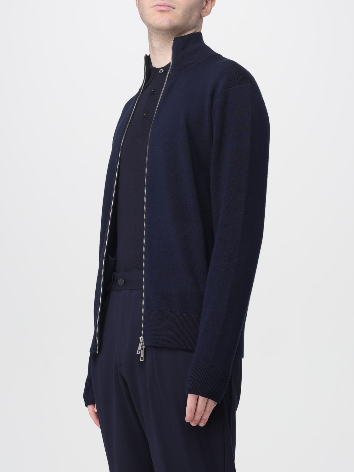 MANUEL RITZ SWEATER: Sweater men Manuel Ritz, Blue - Img 4