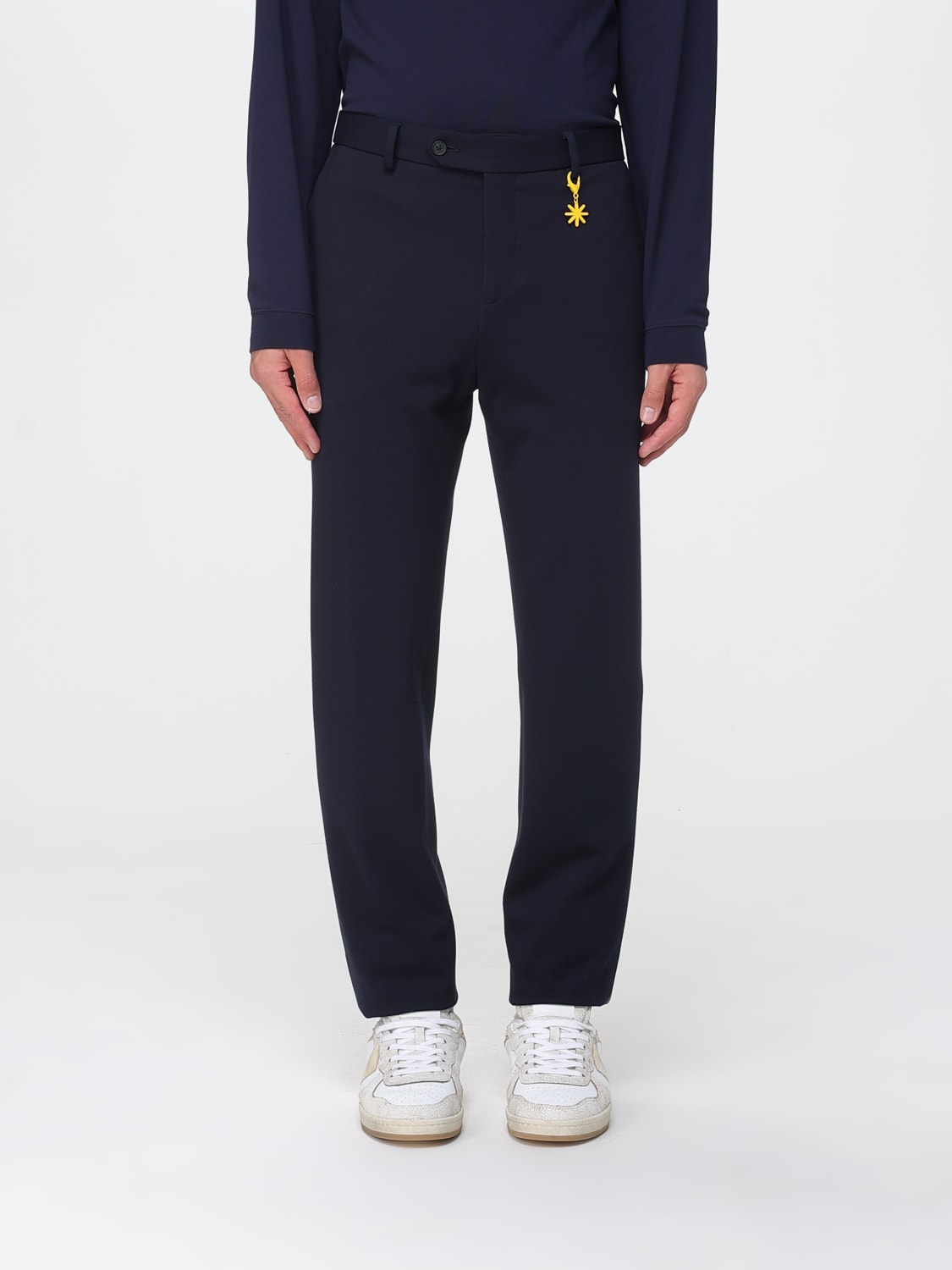 MANUEL RITZ PANTS: Pants men Manuel Ritz, Blue - Img 1