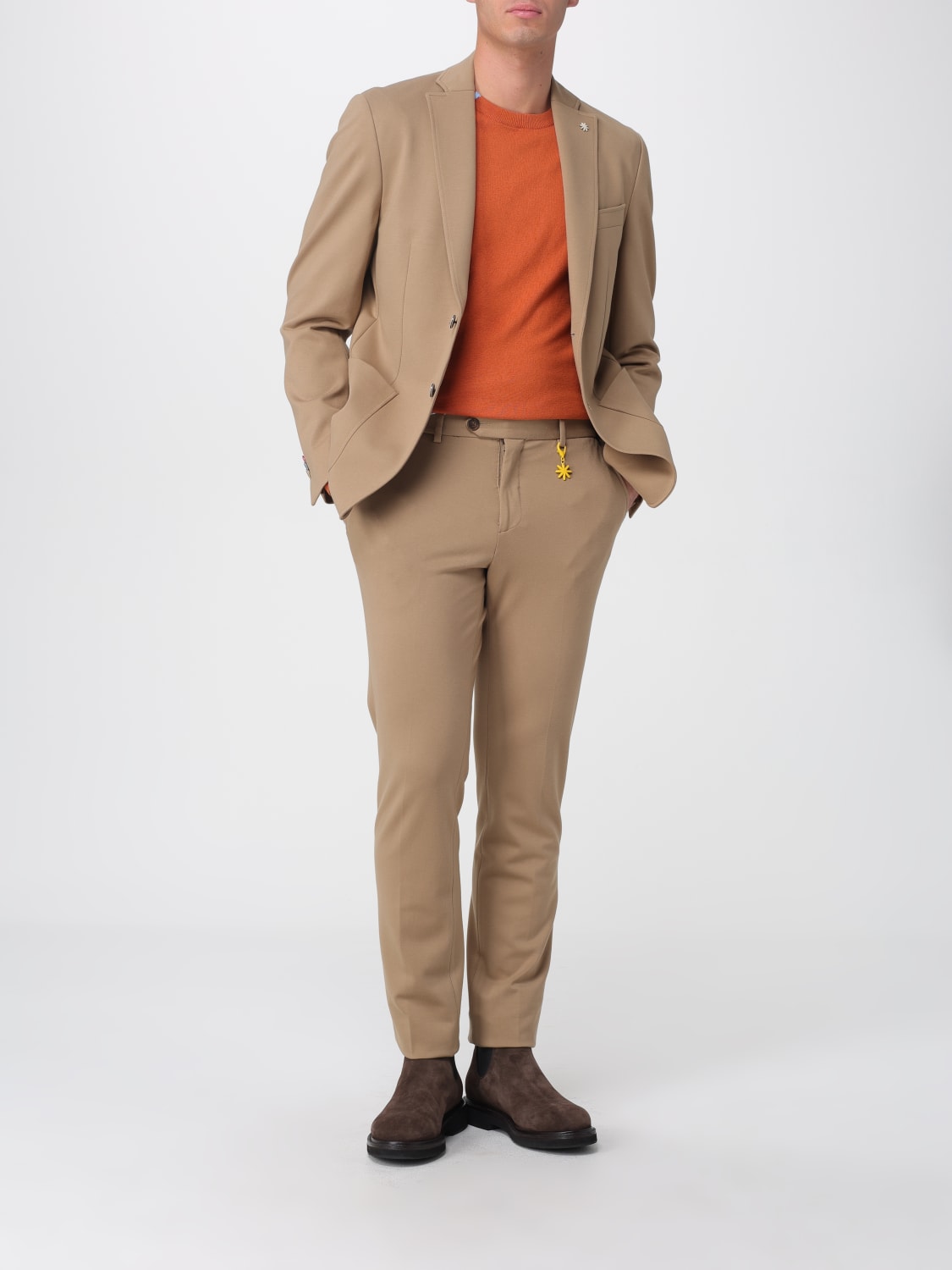 MANUEL RITZ PANTALON: Pantalon homme Manuel Ritz, Chameau - Img 2