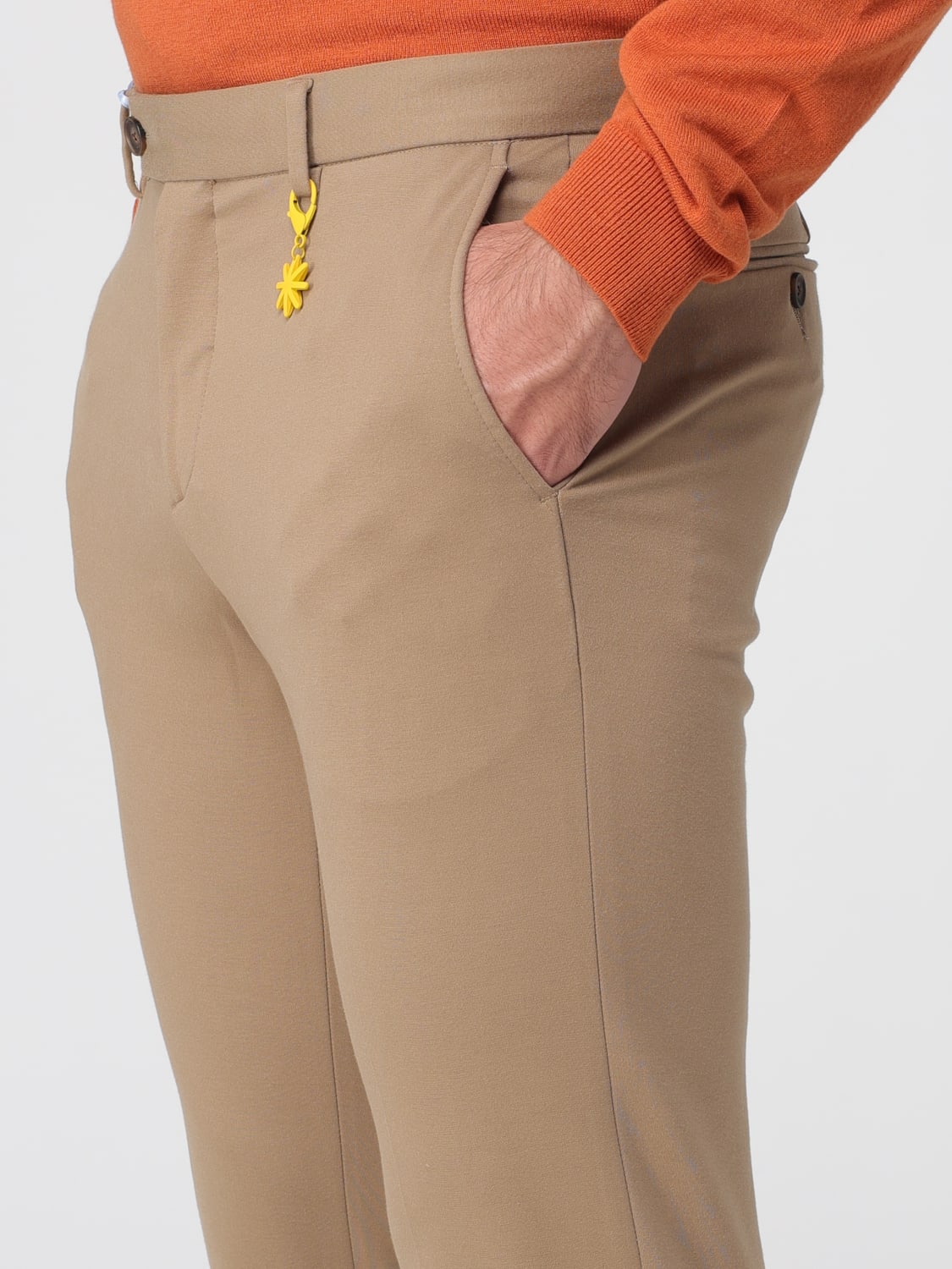 MANUEL RITZ PANTALON: Pantalon homme Manuel Ritz, Chameau - Img 4