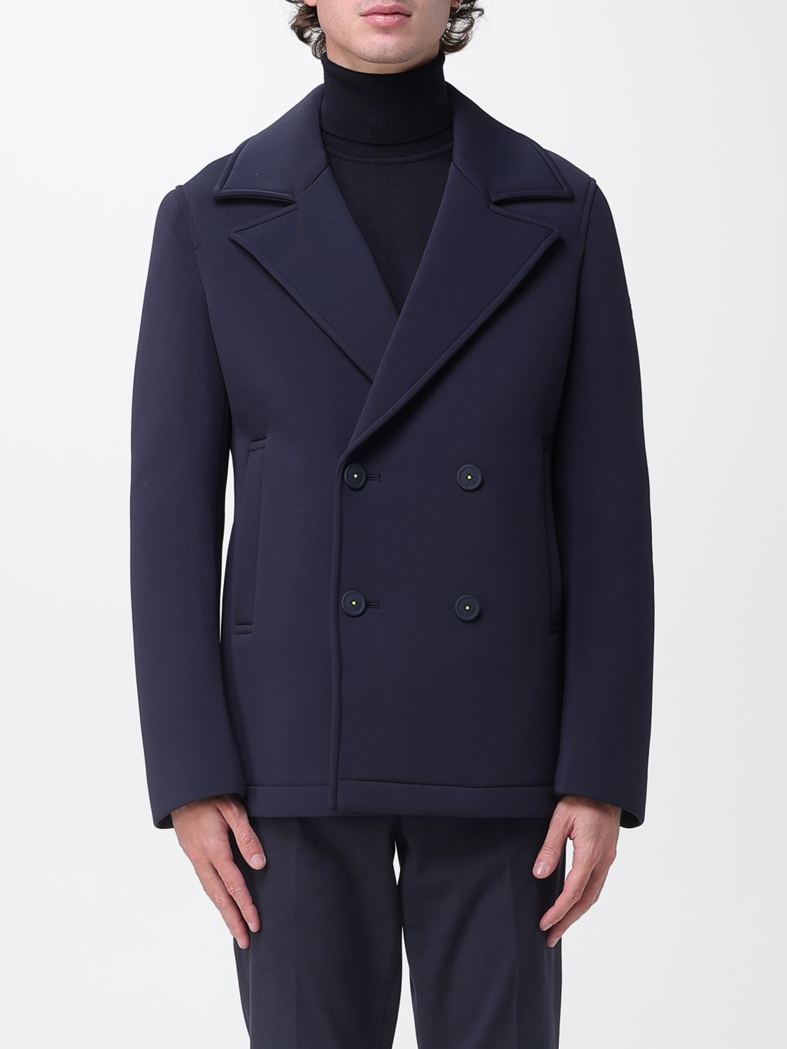 MANUEL RITZ COAT: Blazer men Manuel Ritz, Blue - Img 1