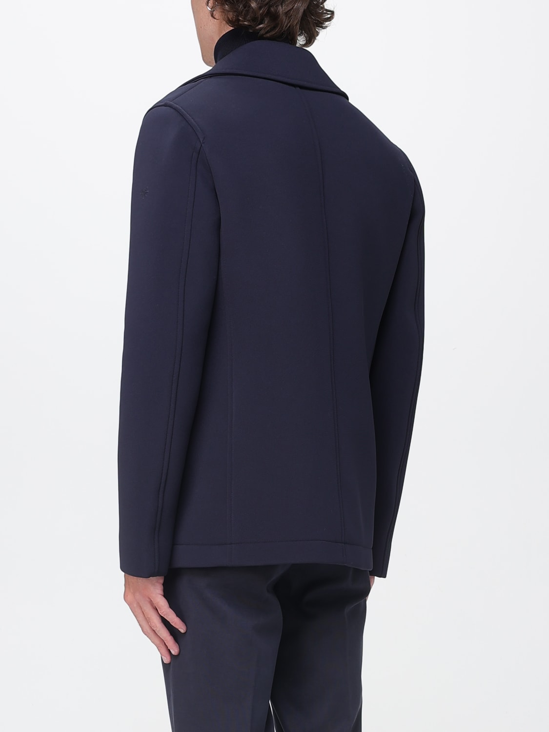 MANUEL RITZ COAT: Blazer men Manuel Ritz, Blue - Img 2