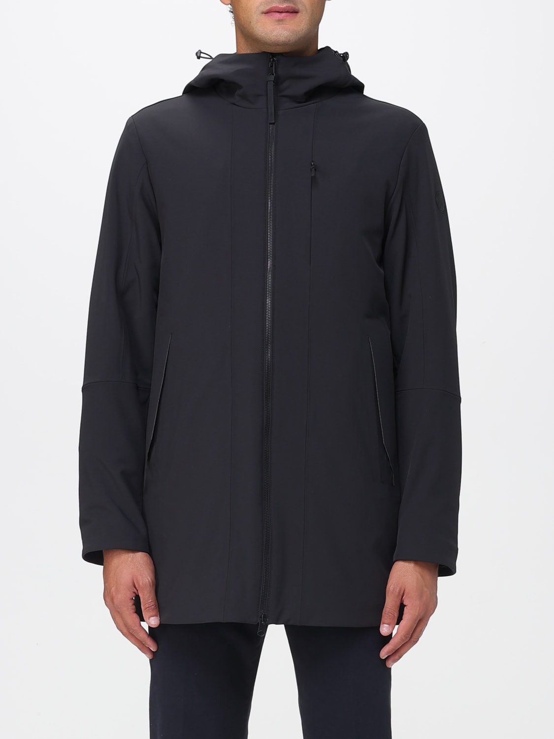 PEOPLE OF SHIBUYA COAT: Jacket men People Of Shibuya, Black - Img 1