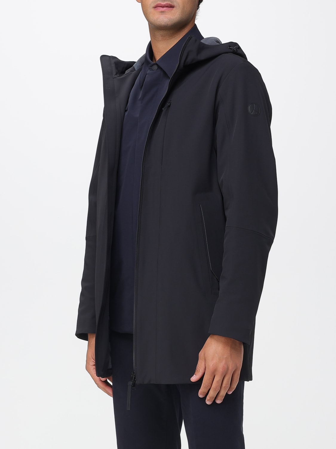 PEOPLE OF SHIBUYA COAT: Jacket men People Of Shibuya, Black - Img 3