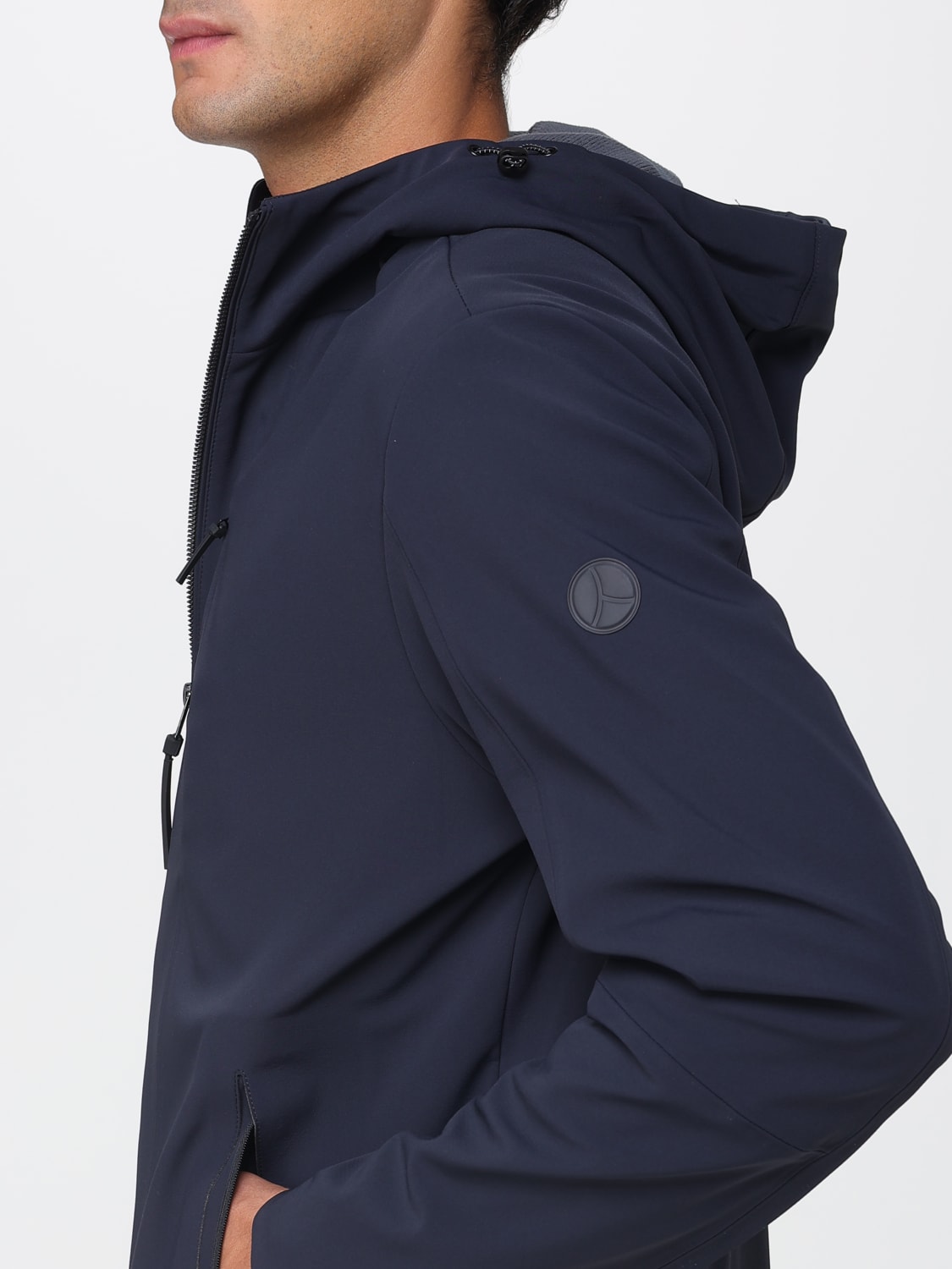 PEOPLE OF SHIBUYA COAT: Jacket men People Of Shibuya, Blue - Img 4