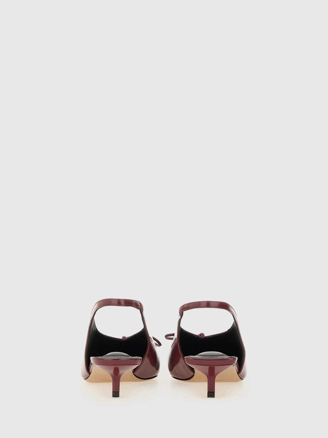 JACQUEMUS PUMP: Pump woman Jacquemus, Burgundy - Img 3