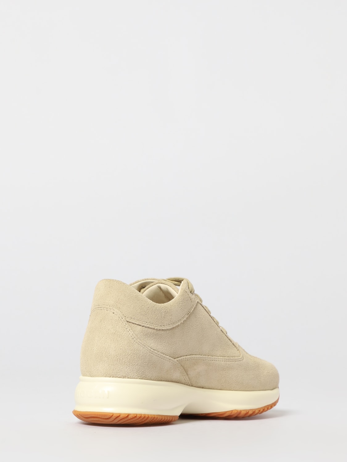 HOGAN SNEAKERS: Oxford shoe woman Hogan, Beige - Img 3