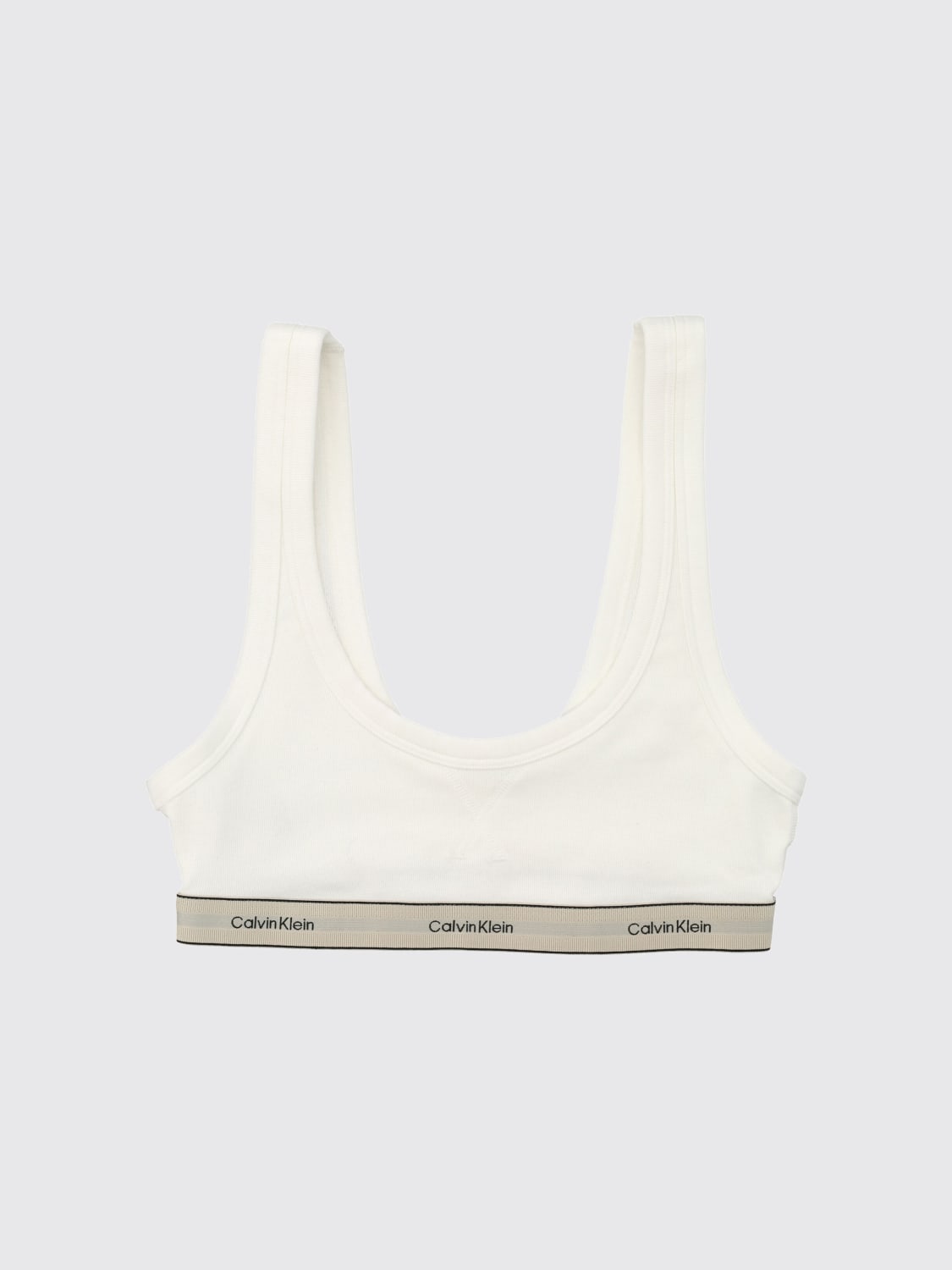 CALVIN KLEIN LINGERIE: Lingerie woman Calvin Klein, White - Img 1