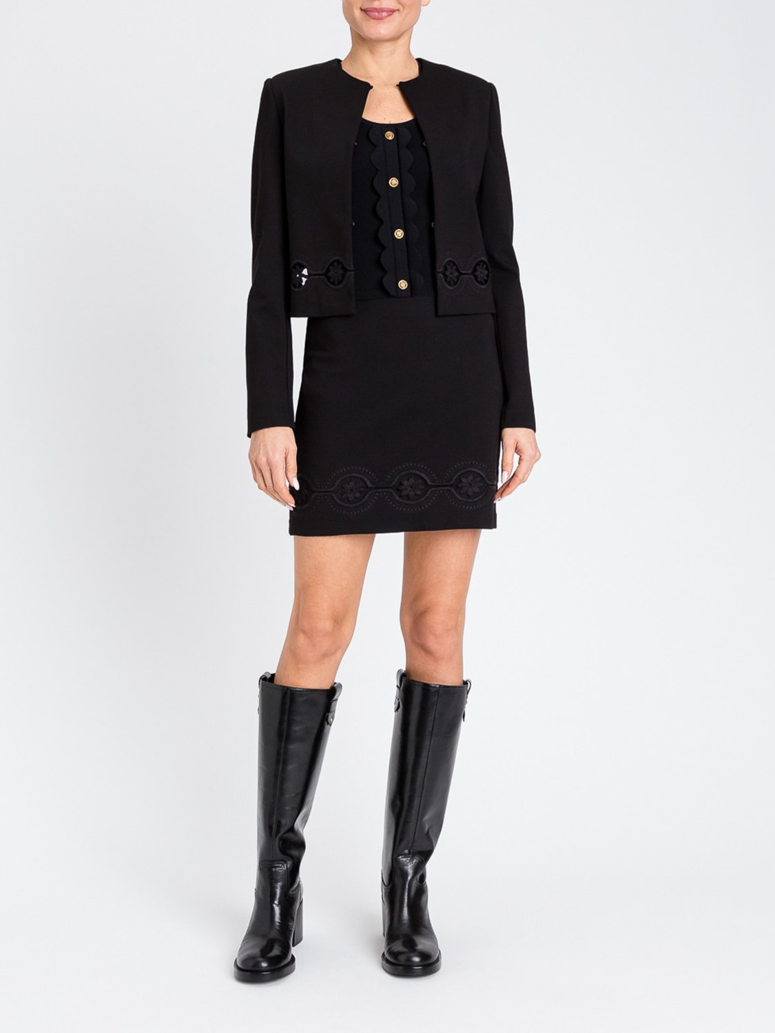 TWINSET TOP: Pullover damen Twinset, Schwarz - Img 2