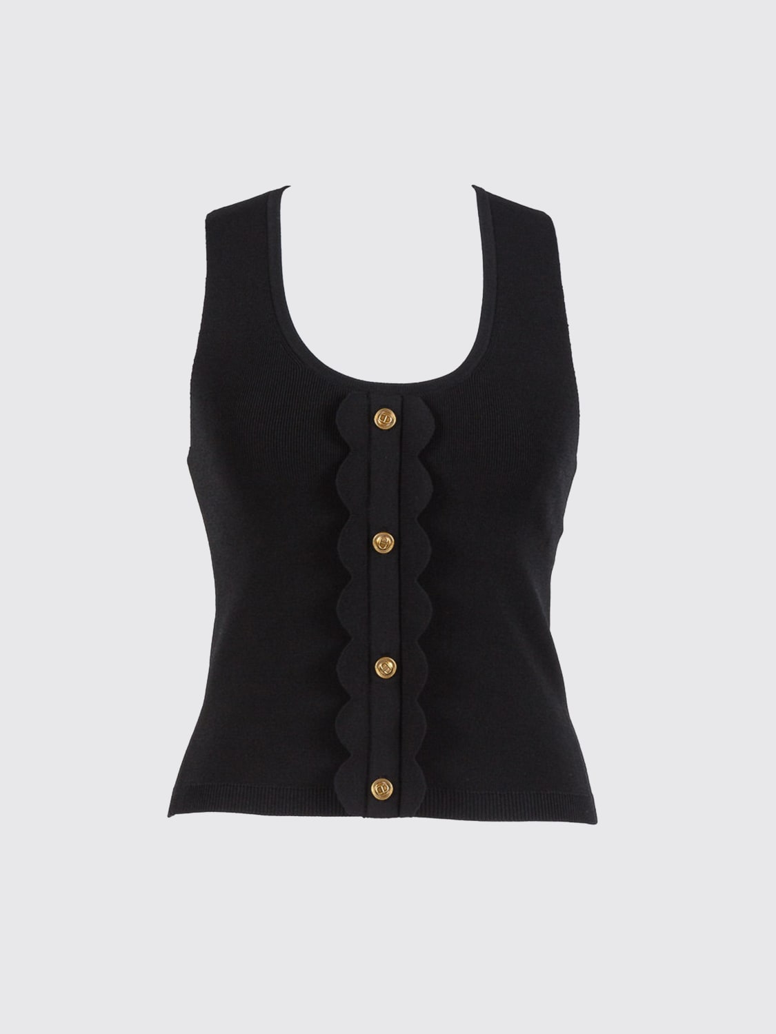 TWINSET TOP: Pullover damen Twinset, Schwarz - Img 5