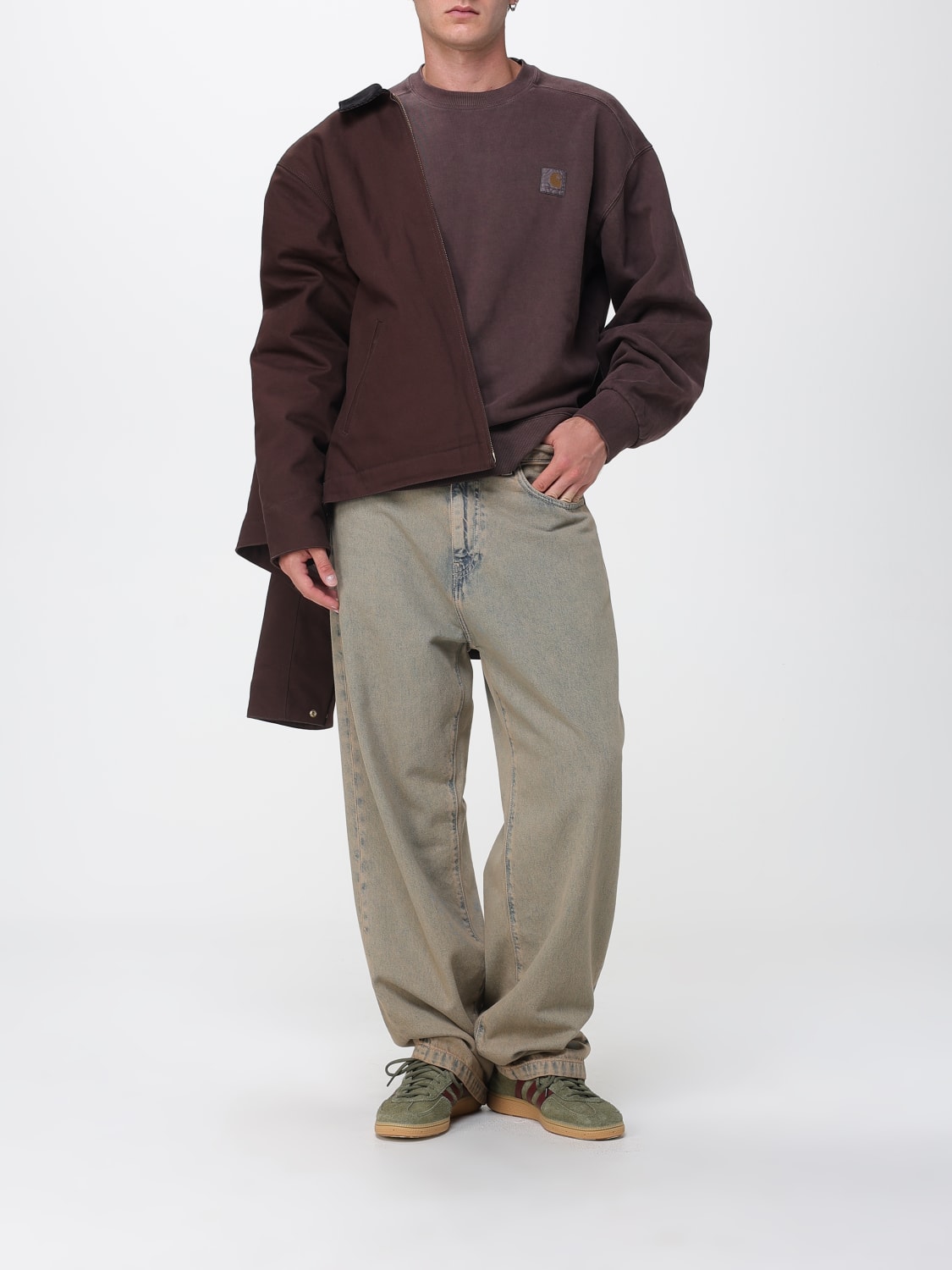 CARHARTT WIP SWEATSHIRT: Pullover herren Carhartt Wip, Braun - Img 2