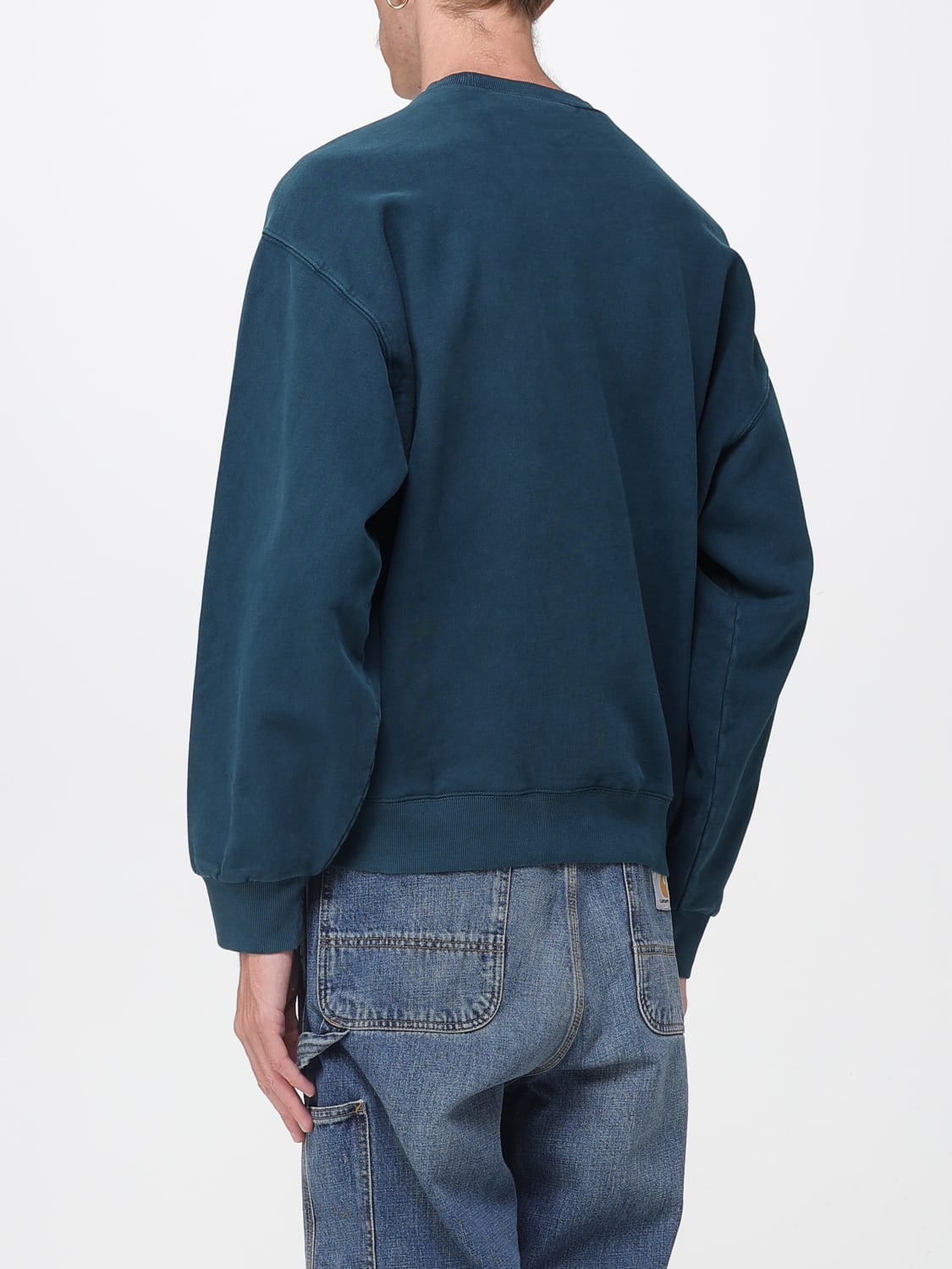 CARHARTT WIP SWEATSHIRT: Pullover herren Carhartt Wip, Petroleum Blue - Img 3