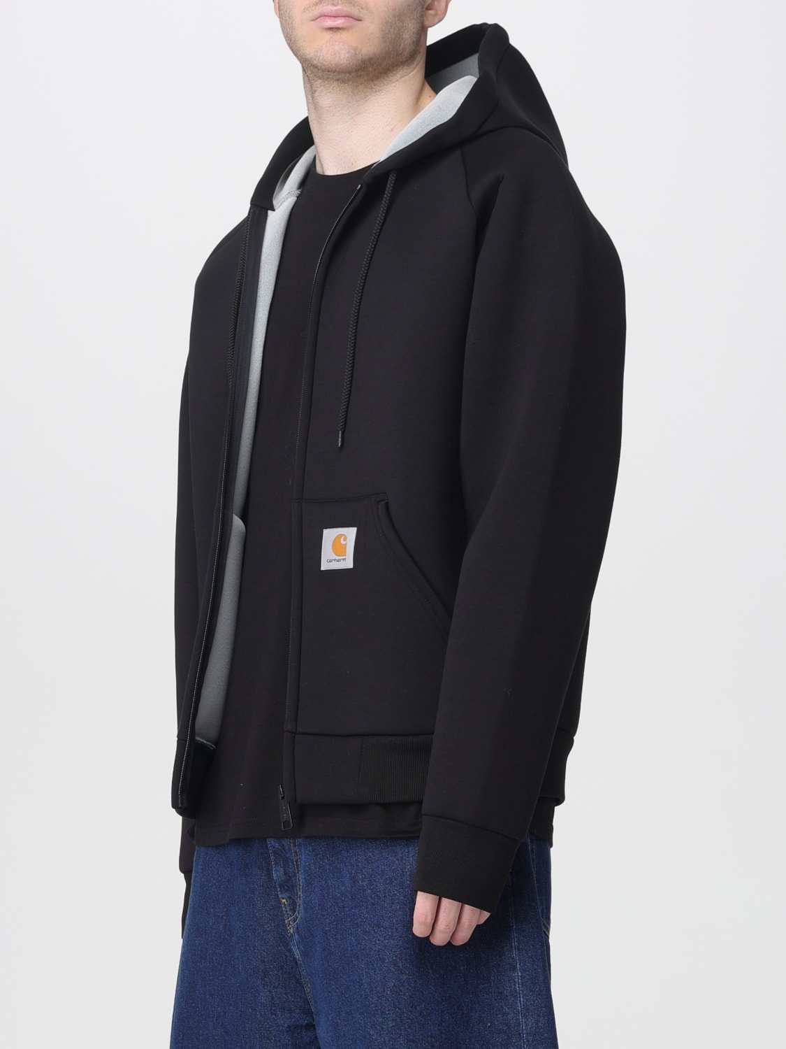 CARHARTT WIP SWEATSHIRT: Jacket men Carhartt Wip, Black - Img 3